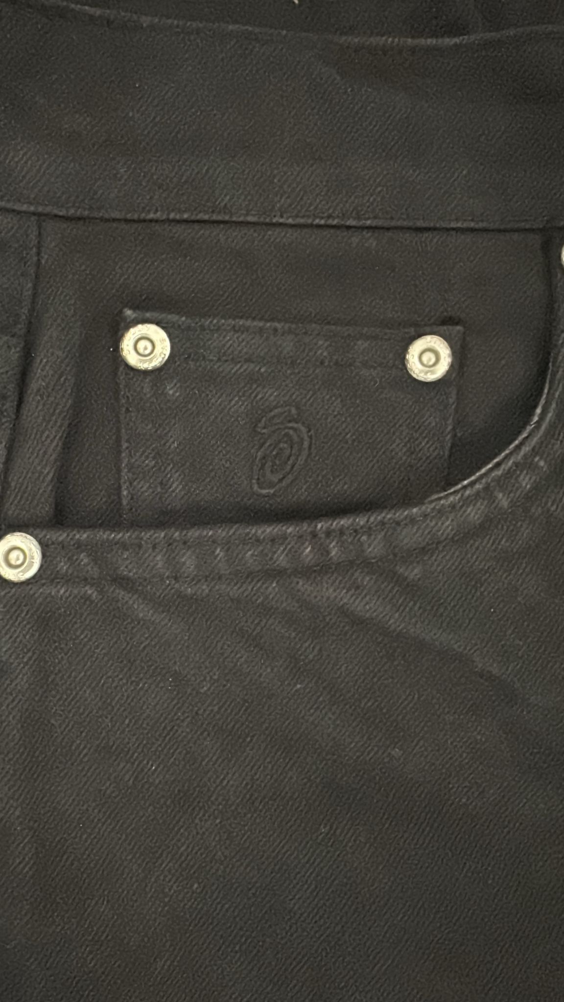 Stussy × Vintage Stüssy Classic Jean Size 28 Black Size US 28 / EU 44 - 3 Thumbnail