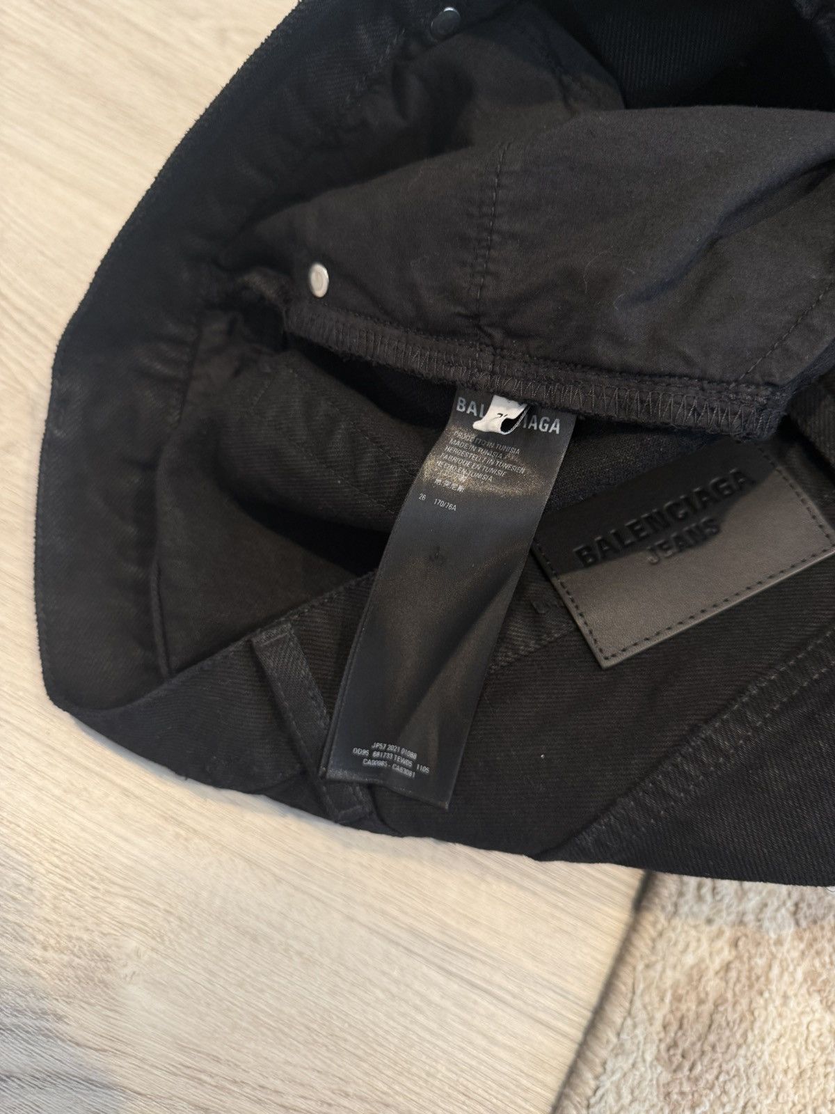 Balenciaga s/s 2022 nwt wide leg baggy denim!! Size US 28 / EU 44 - 7 Thumbnail