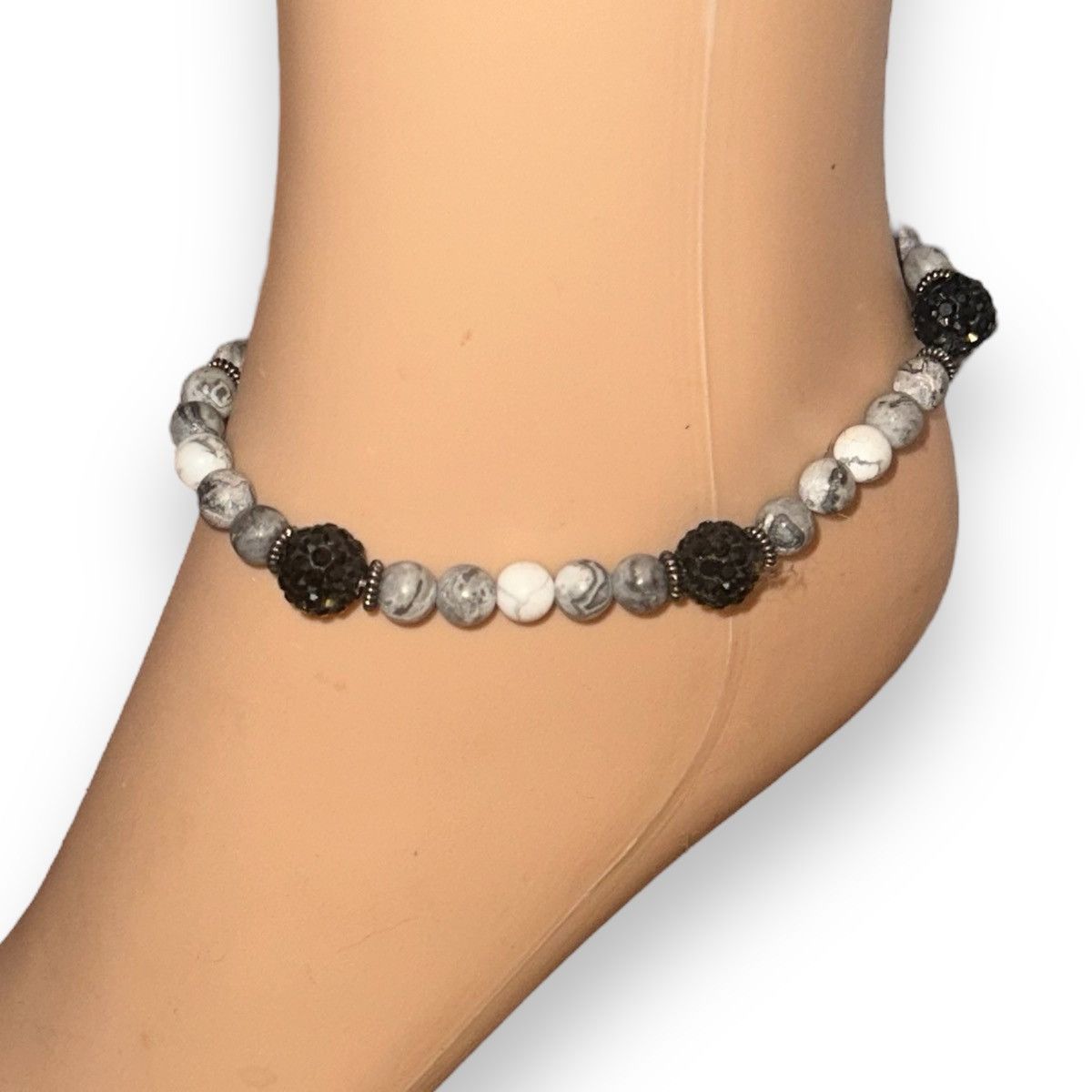 Other Natural stone stretch anklet Size ONE SIZE - 2 Thumbnail