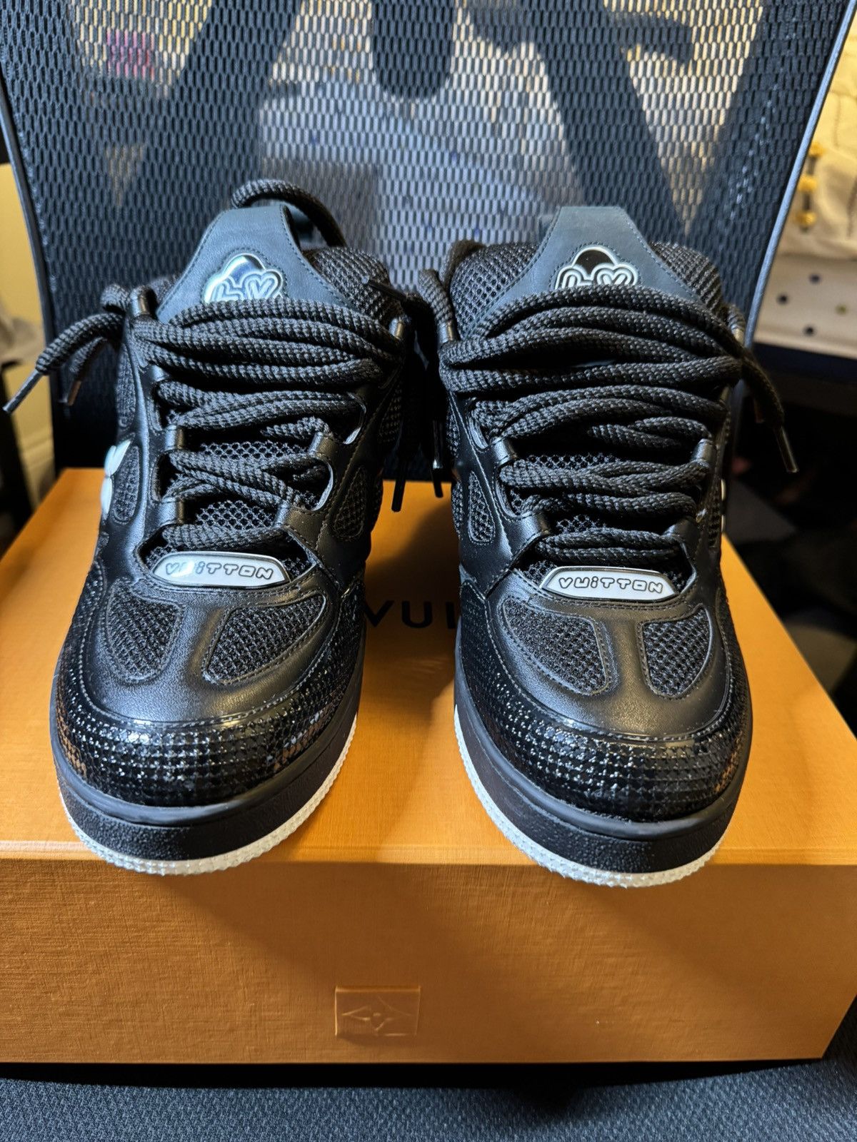 Louis Vuitton Louis Vuitton Skate Sneakers Size US 10.5 / EU 43-44 - 4 Thumbnail