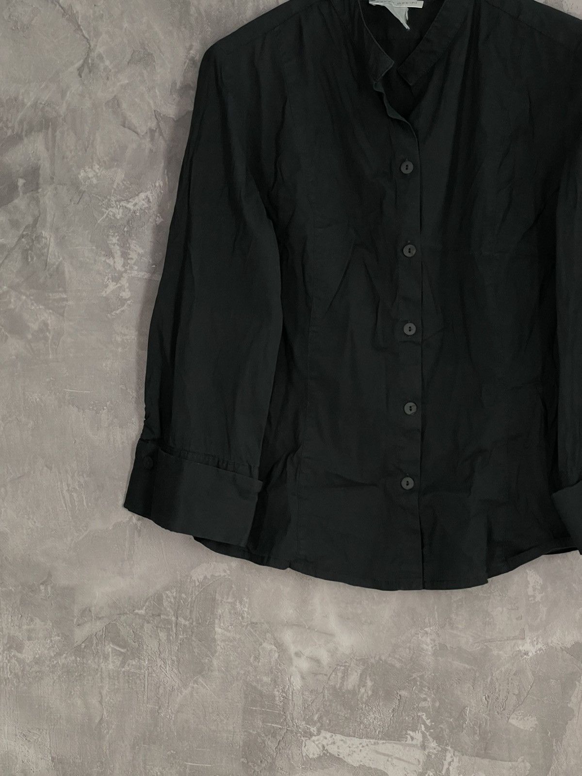 Sarah Pacini × Vintage Sarah Pacini asymmetric blouse Flared sleeve vintage 90s Size M / US 6-8 / IT 42-44 - 5 Thumbnail