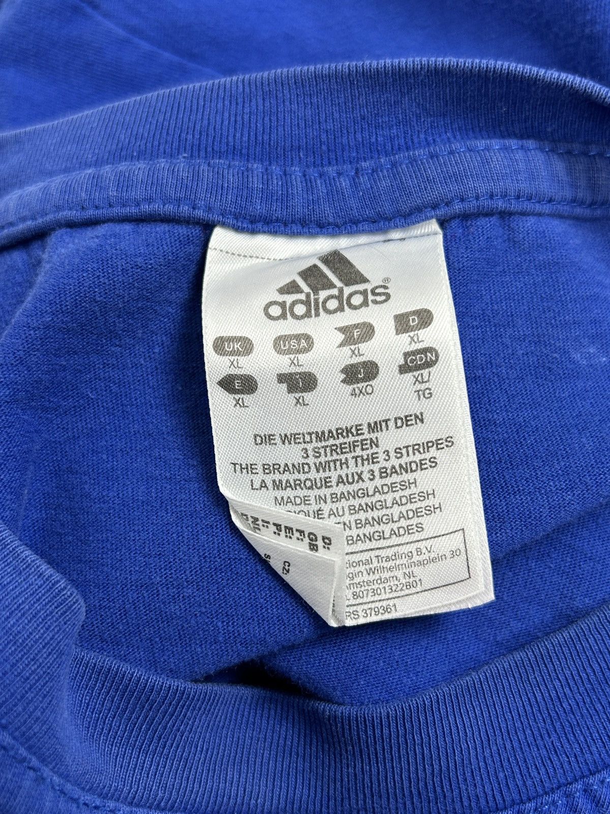Adidas 00s Adidas Hamburger SV 2007/08 Football Soccer T-Shirt XL Size US XL / EU 56 / 4 - 8 Thumbnail