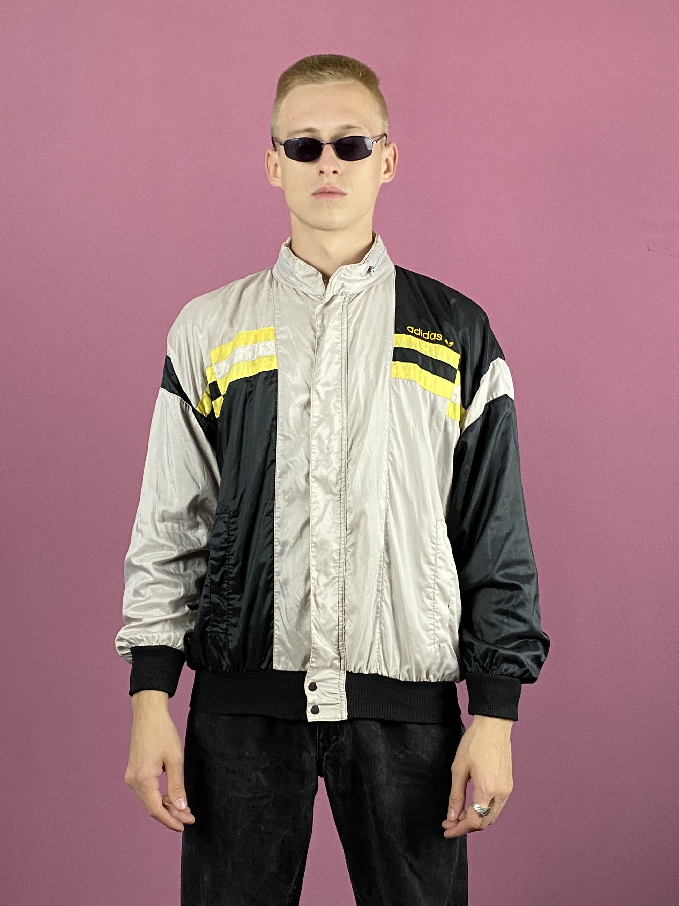Adidas × Vintage 90s Adidas Vintage Men's Jacket - Size S Size US S / EU 44-46 / 1 - 1 Thumbnail