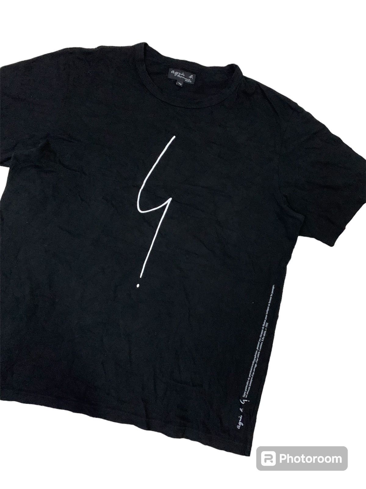 agnes b. Agnes b Homme Paris T Shirt Size US M / EU 48-50 / 2 - 2 Thumbnail
