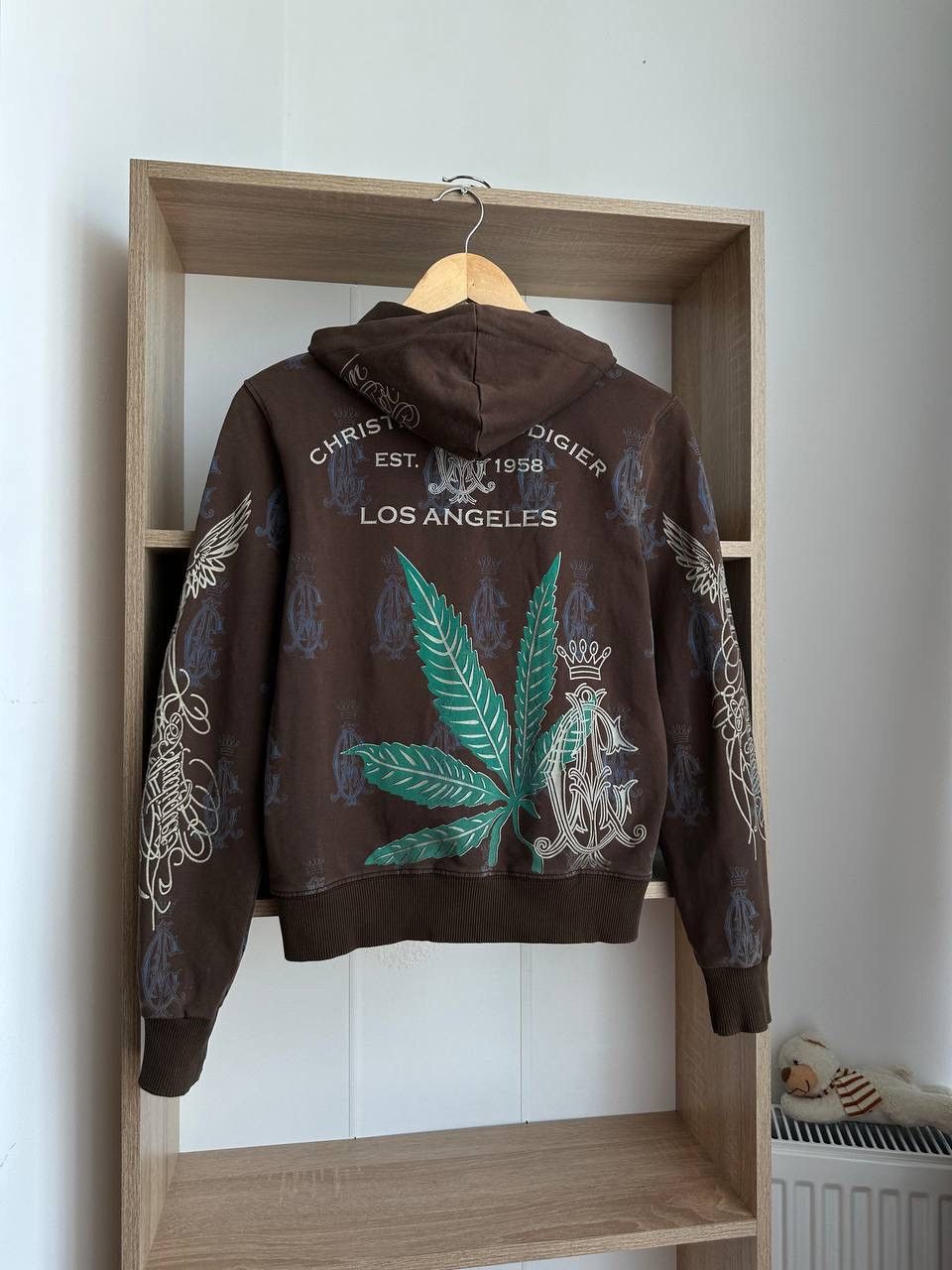 Christian Audigier × Ed Hardy × Vintage Vintage Ed Hardy Christian Audigier Hoodie Size S / US 4 / IT 40 - 13 Thumbnail