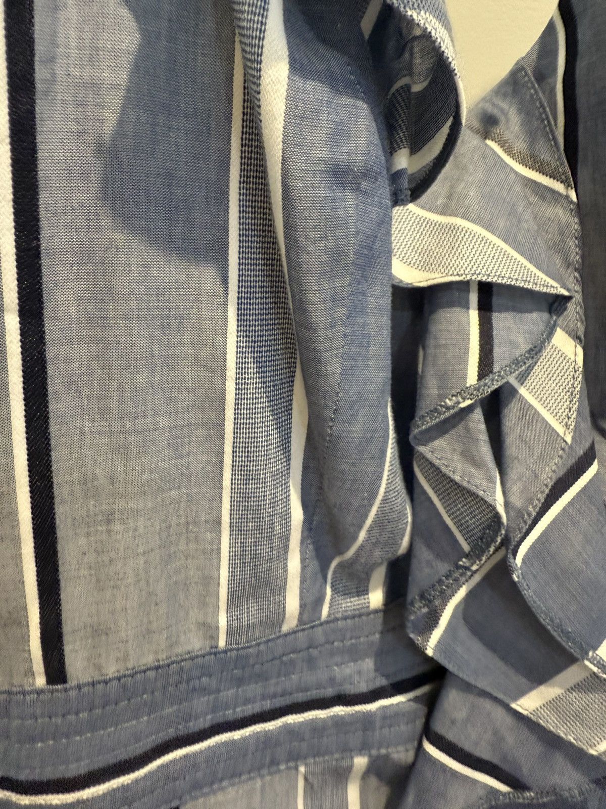 Sandro Sandro striped “denim” dress Size 1/XS-S Size XS / US 0-2 / IT 36-38 - 6 Thumbnail