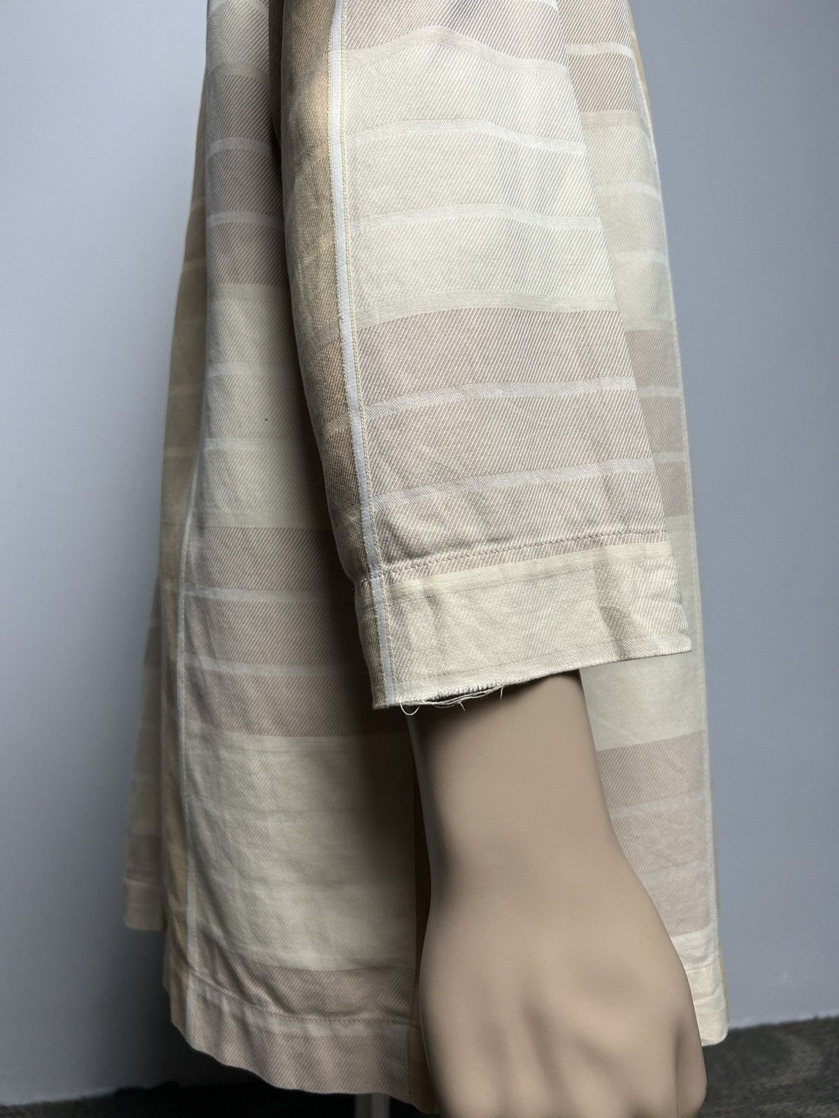 Designer × Issey Miyake × Japanese Brand ISSEY MIYAKE CHECKERED PYJAMA SHIRT Size US L / EU 52-54 / 3 - 2 Thumbnail