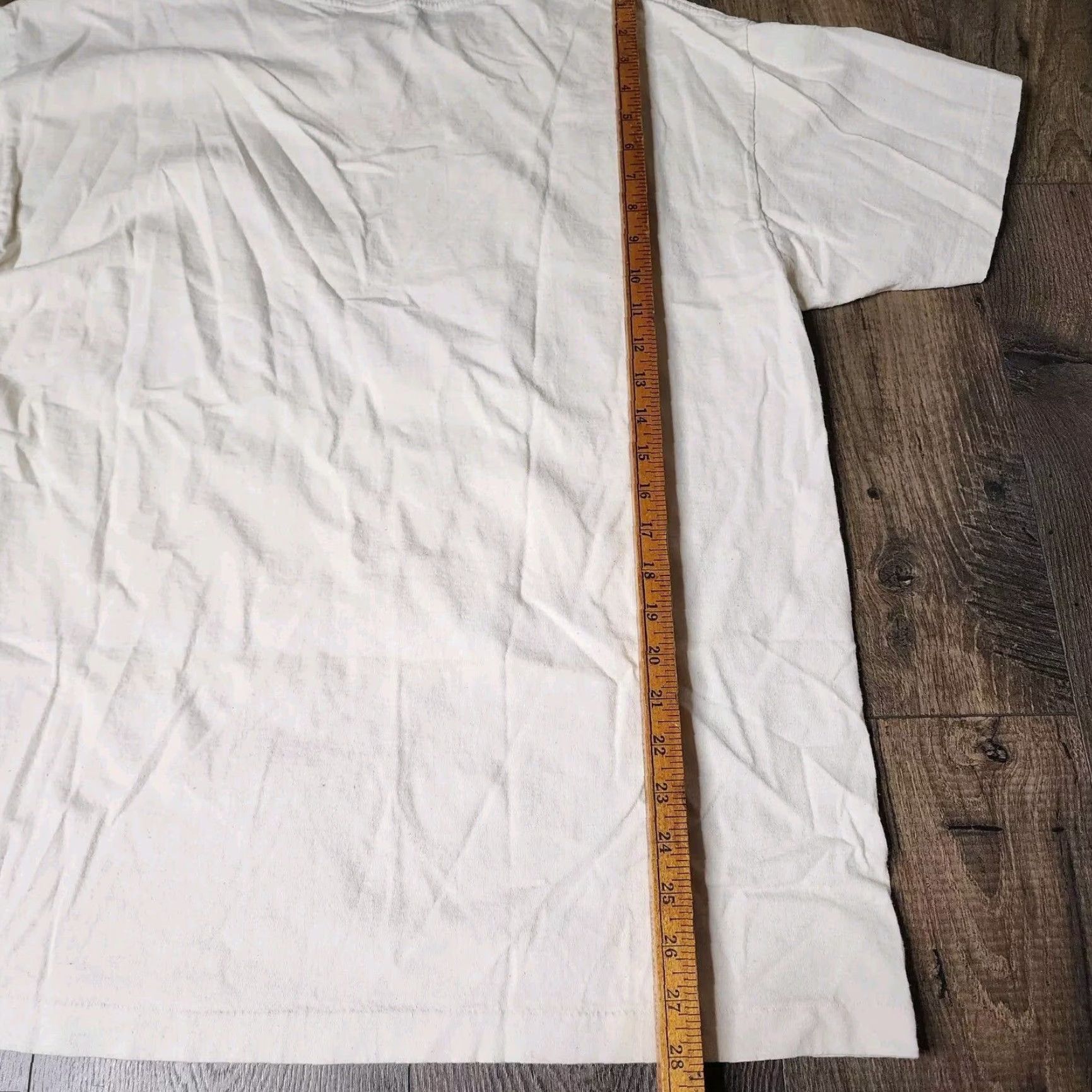 Vintage VINTAGE Maggie's T-Shirt Mens XL They Were Here First Stitch 90s Graphic Tee Beige 1990s Size US XL / EU 56 / 4 - 2 Thumbnail