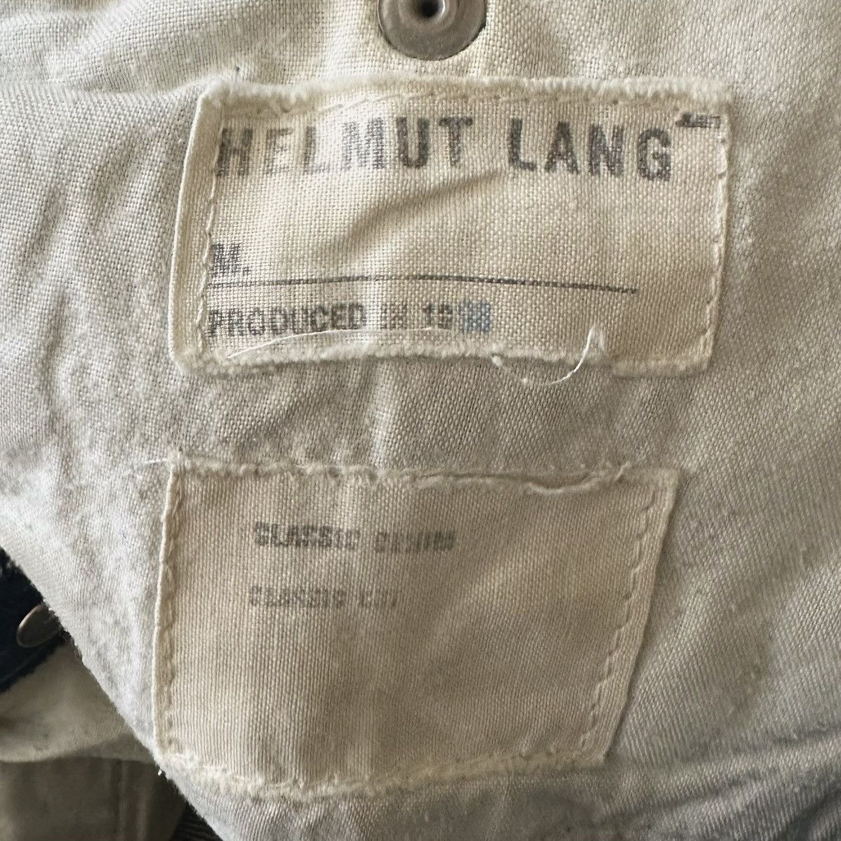 Helmut Lang 1998 vintage Helmut Lang classic denim Size US 34 / EU 50 - 3 Thumbnail