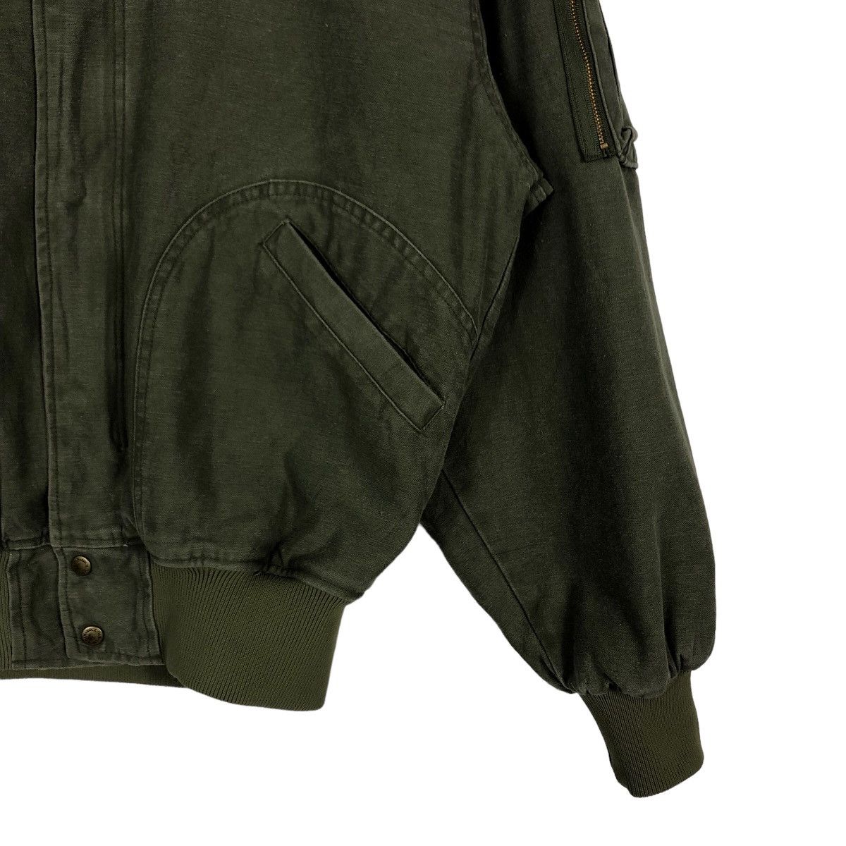 Japanese Brand 🔥90’s Vintage Bomber Jacket Riot Riot Ruck Dam Sugar Cane Size US L / EU 52-54 / 3 - 4 Thumbnail