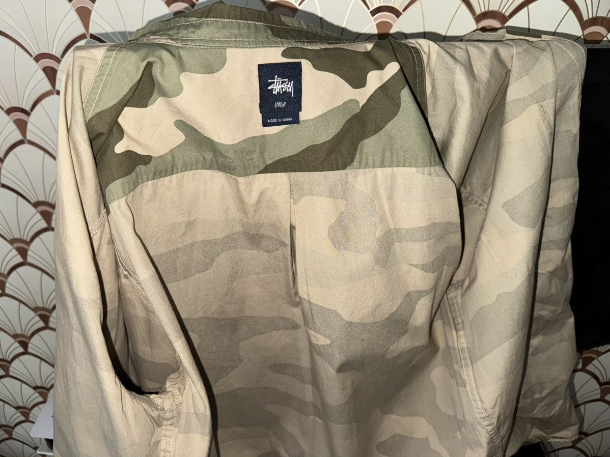 Stussy Stussy Camo shirt Size US M / EU 48-50 / 2 - 8 Thumbnail