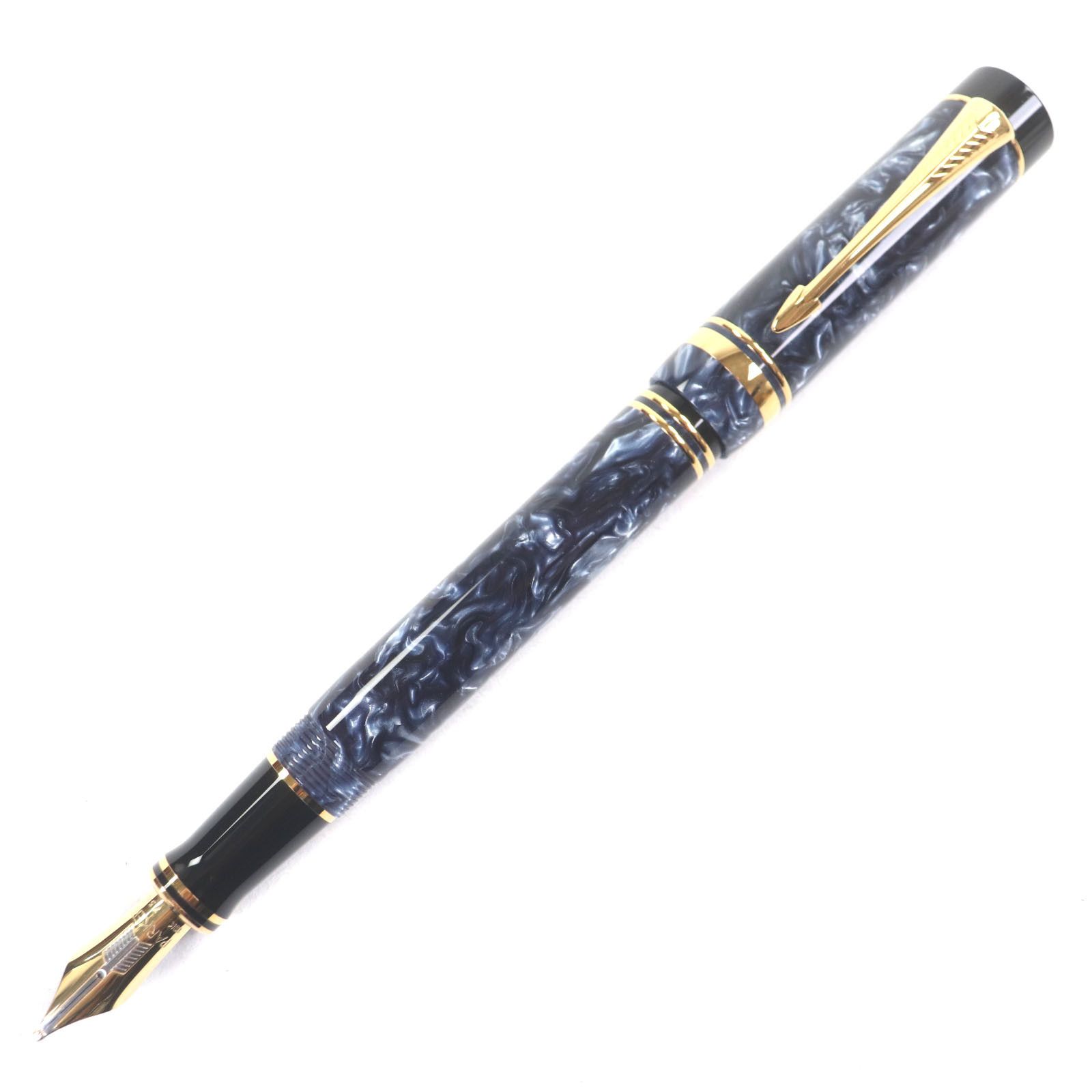 Other Other Parker Duofold Centennial Au750 Fountain Pen Metal Pen DUTY FREE for USA Size ONE SIZE - 1 Thumbnail