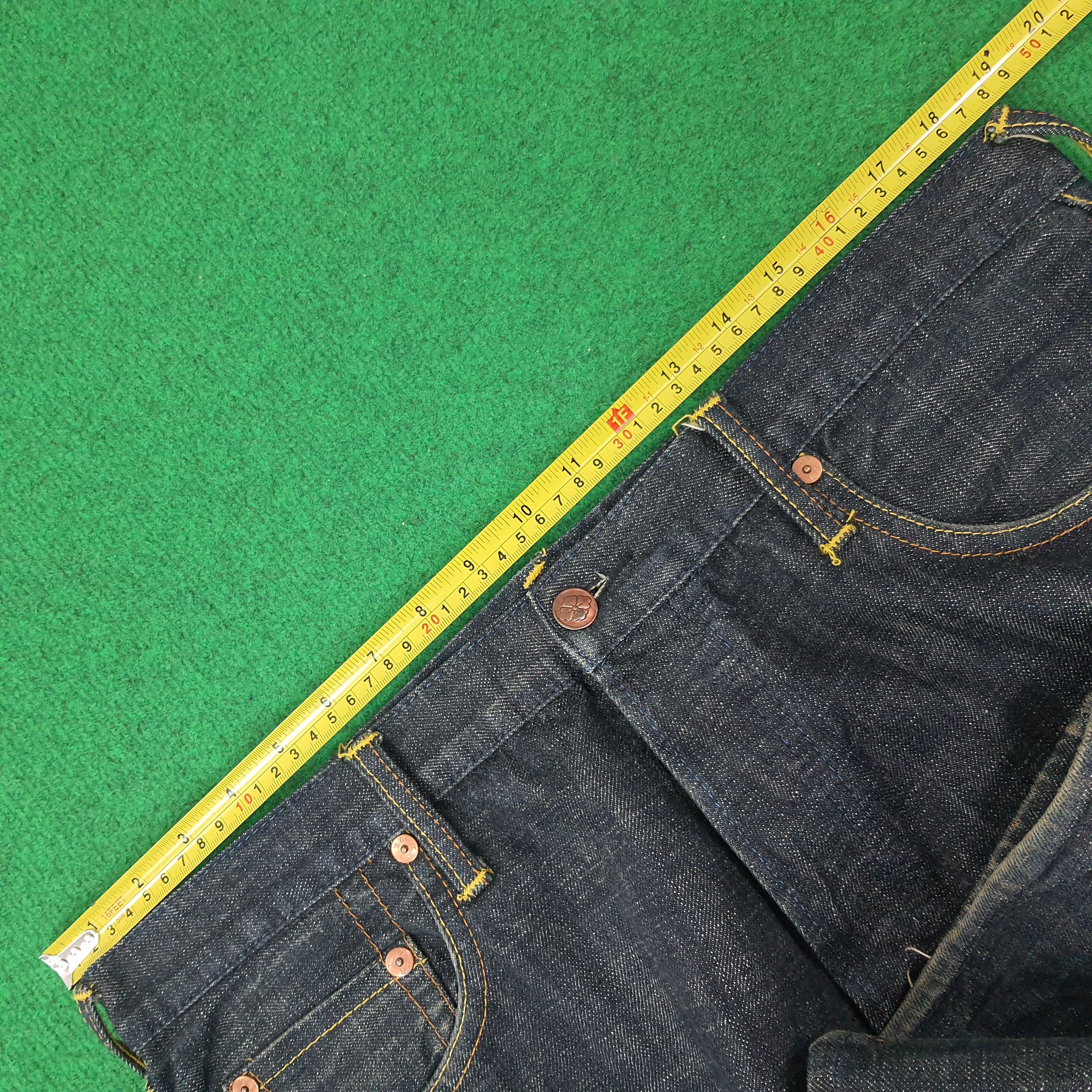 Evisu Vintage Evisu Paris Selvedge Japan Brand Jeans C258N30 Size US 37 - 10 Thumbnail