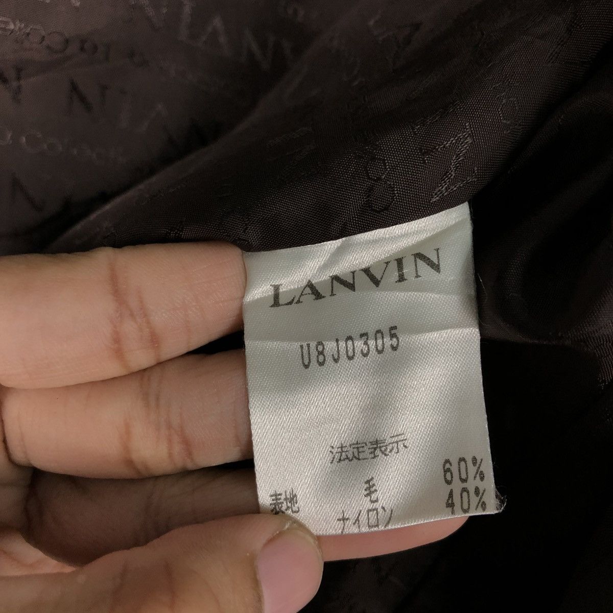 Lanvin 🔥VINTAGE COATS JACKET LANVIN LA COLLECTION Size M / US 6-8 / IT 42-44 - 20 Thumbnail