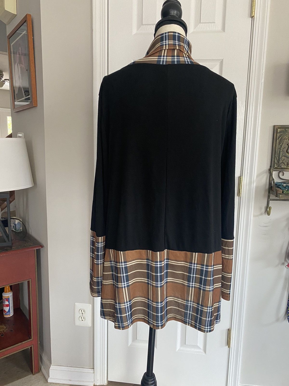 Other LVLX MIXED MEDIA LONG SLEEVE TOP SIZE L Size L / US 10 / IT 46 - 11 Thumbnail