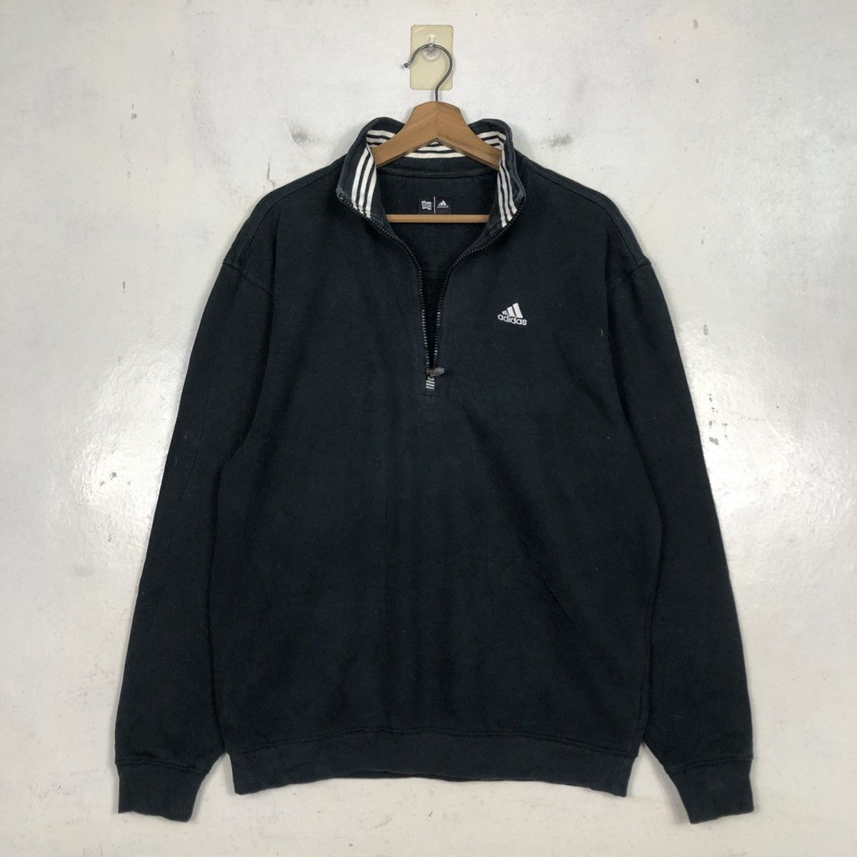 Adidas 📌Vintage Sweatshirt Anorak Adidas Size US M / EU 48-50 / 2 - 10 Thumbnail