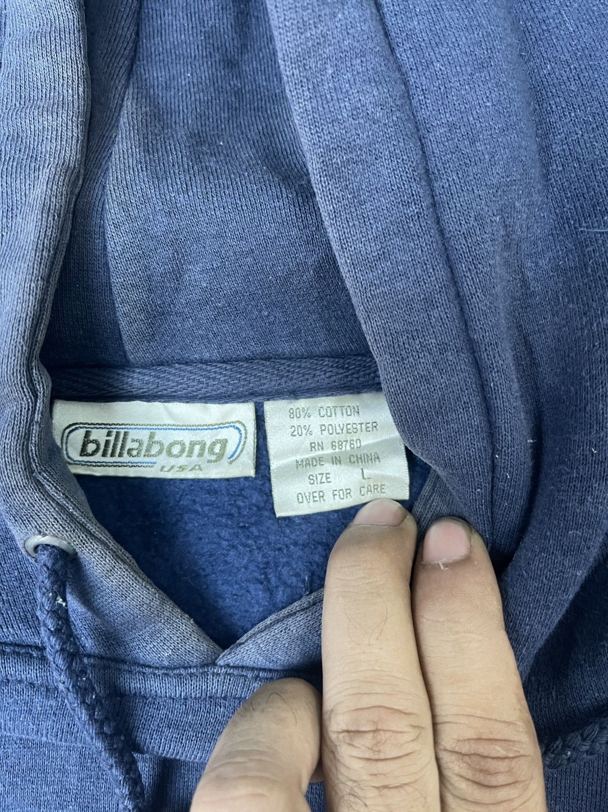 Billabong Vintage Billabong USA Faded Hoodie Streetwear Size US L / EU 52-54 / 3 - 11 Thumbnail