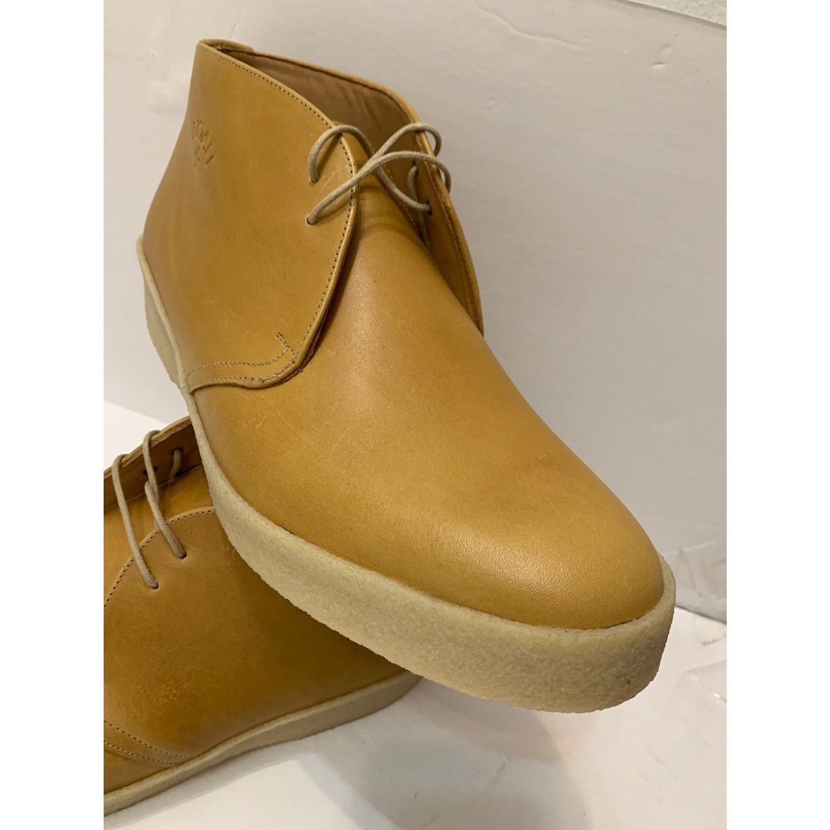 Noah NOAH ➕ SANDERS WAXED LEATHER CHUKKA BOOTS Size US 8 / EU 41 - 10 Thumbnail