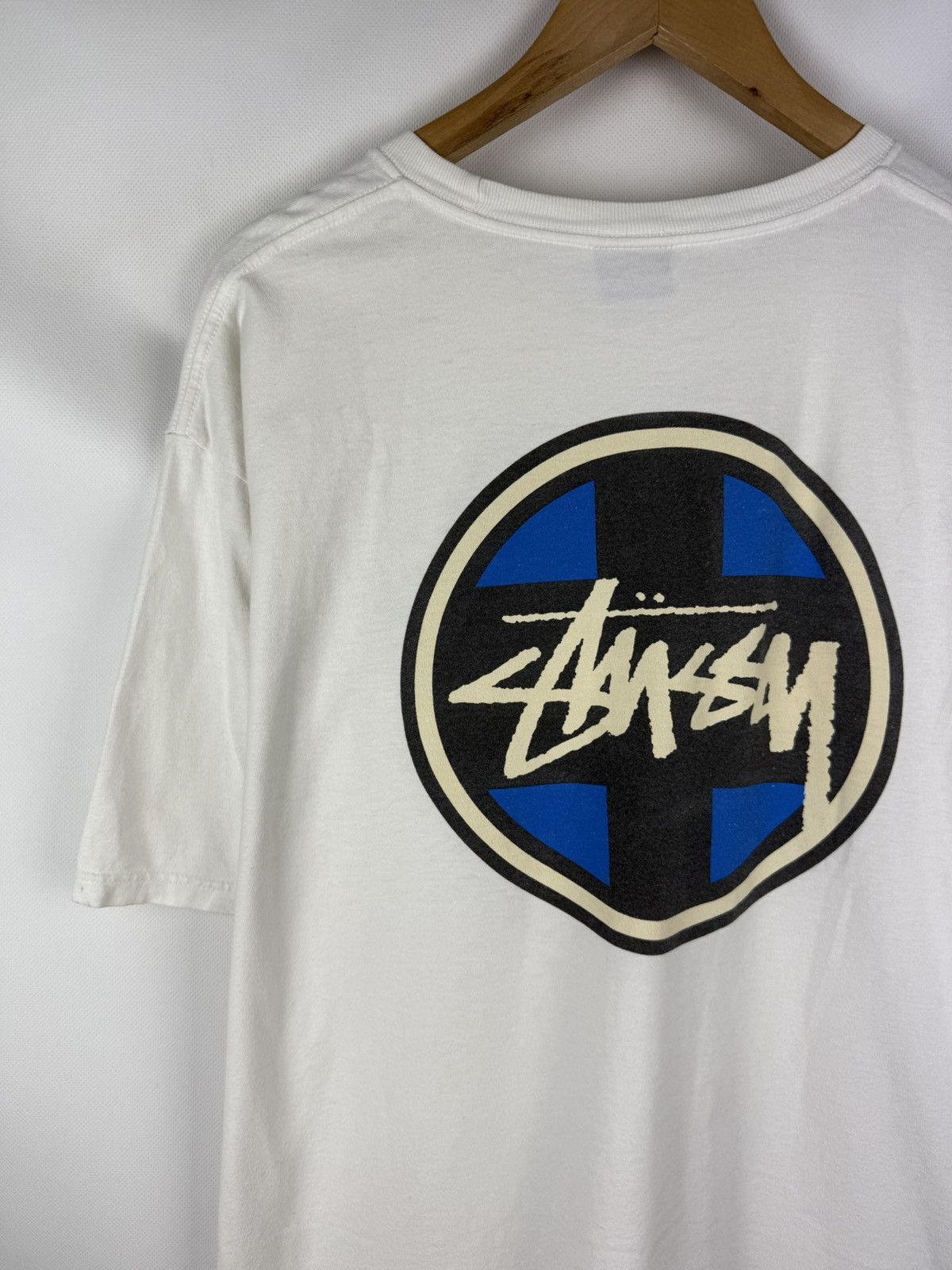 Other Stussy Vintage Big Back Logo Short Sleeve T Shirt Size XL Size US XL / EU 56 / 4 - 19 Thumbnail