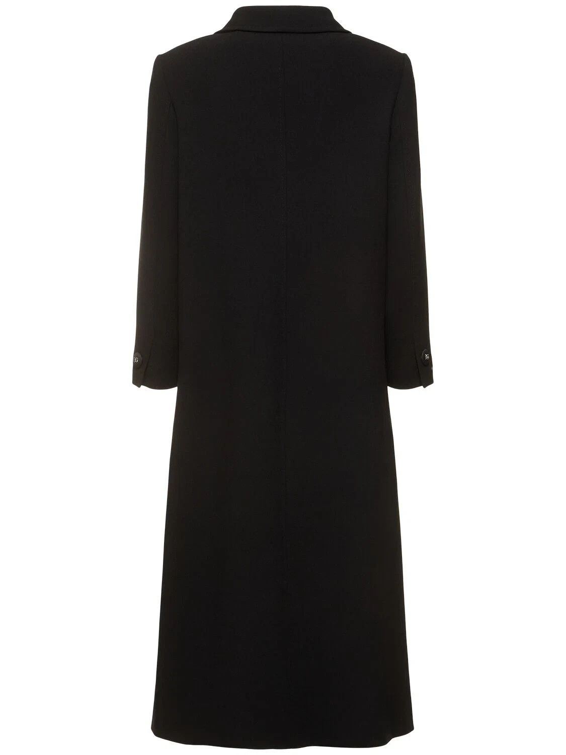 Dolce & Gabbana DOLCE&GABBANA Black Wool Coat New & Authentic Size M / US 6-8 / IT 42-44 - 2 Thumbnail