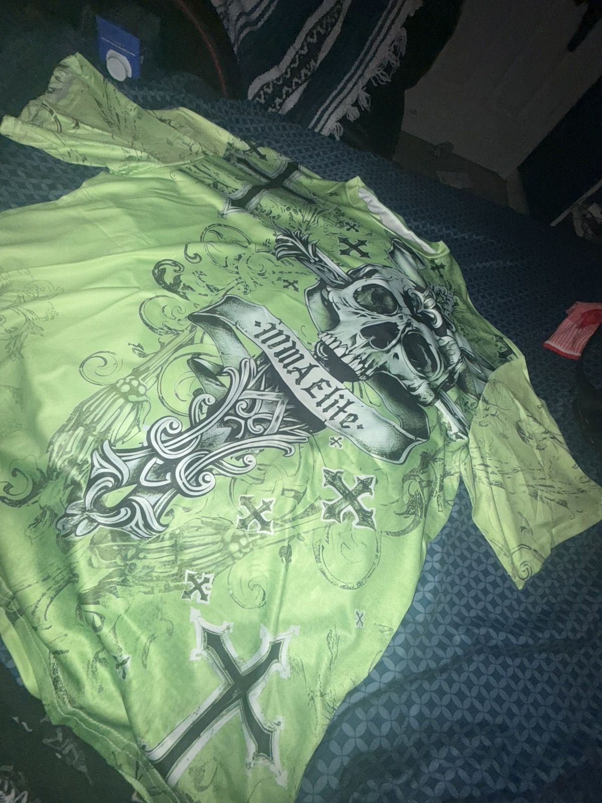 MM6 MMA Elite 2000s style rock star shirt Size US L / EU 52-54 / 3 - 3 Thumbnail