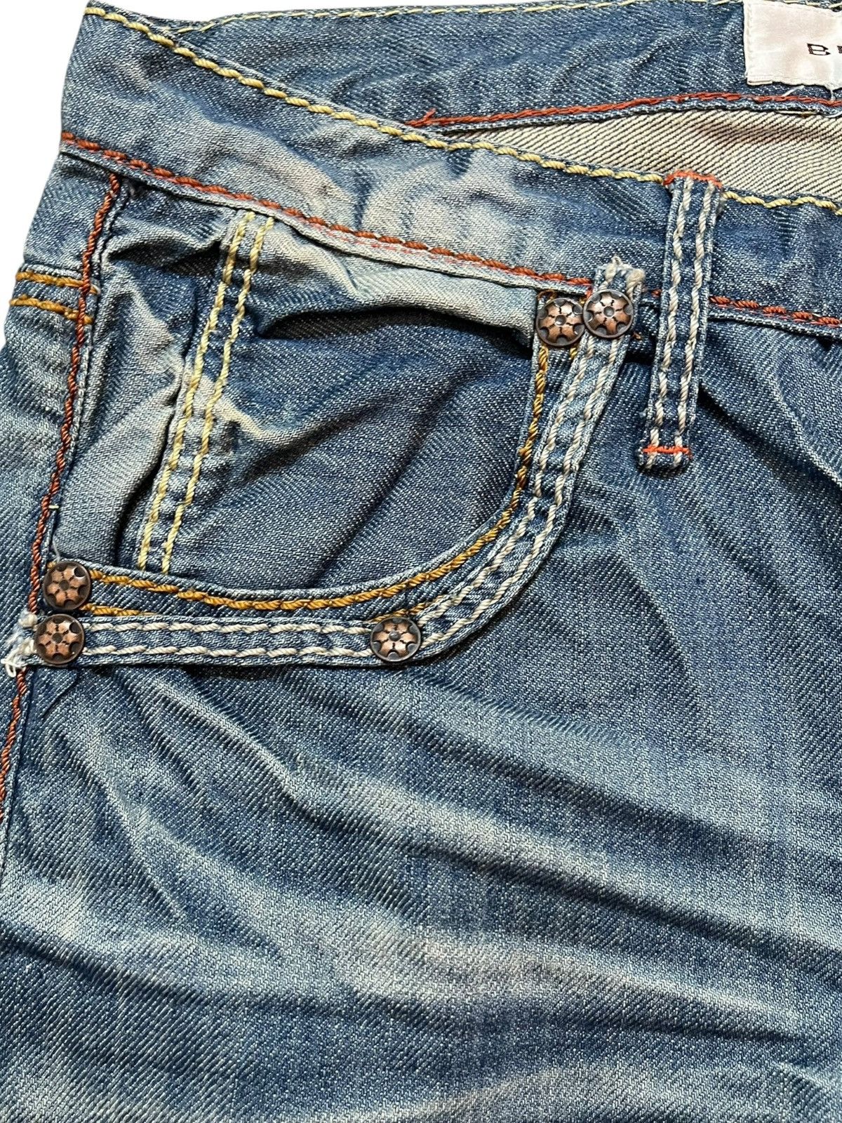 Beauty Beast Vintage Beast Whiskers Wrinkles Denim Size US 31 - 6 Thumbnail
