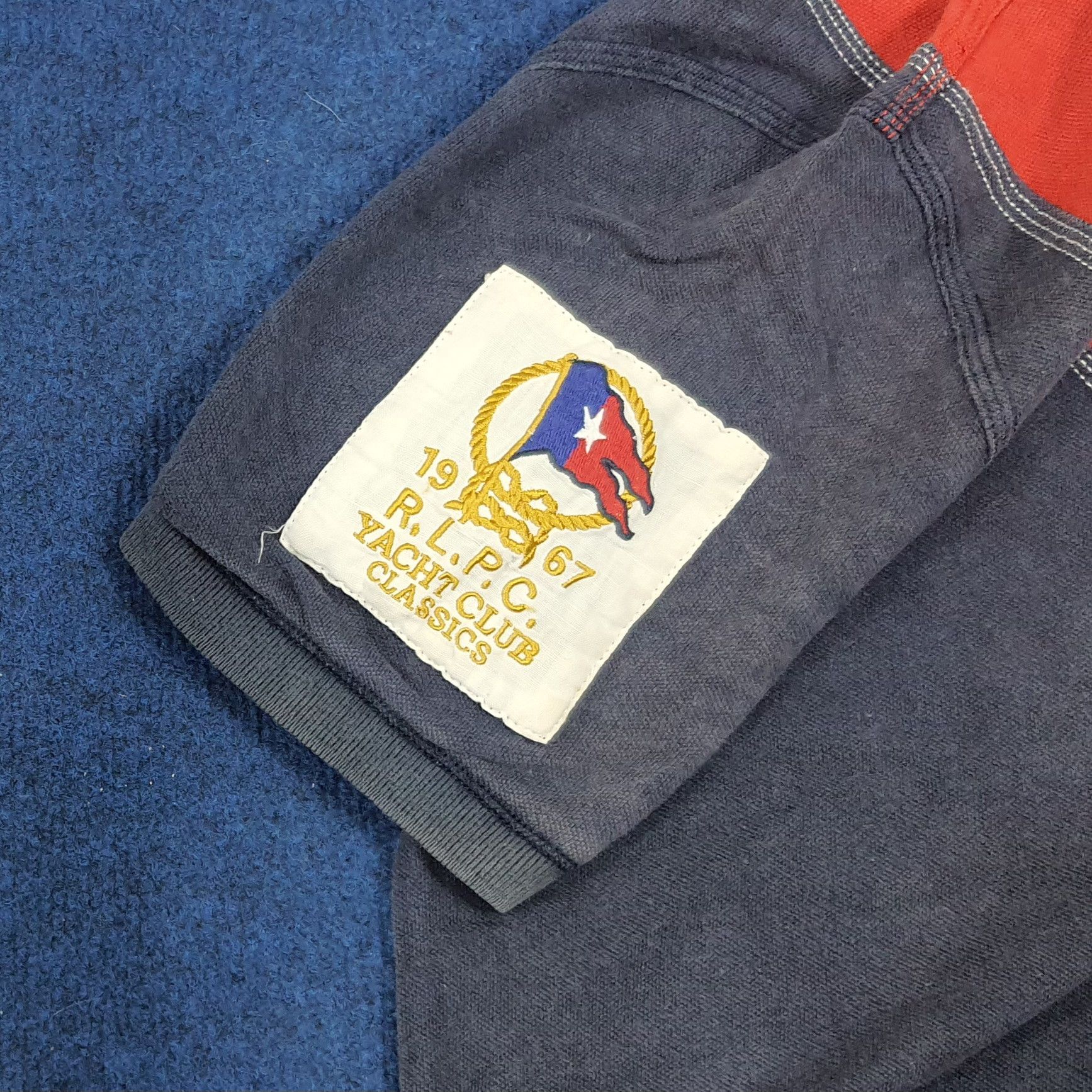 Designer × Polo Ralph Lauren × Vintage Vintage Polo by Ralph Laurent Yacht Club Preppy Polo Shirt Size US M / EU 48-50 / 2 - 6 Thumbnail