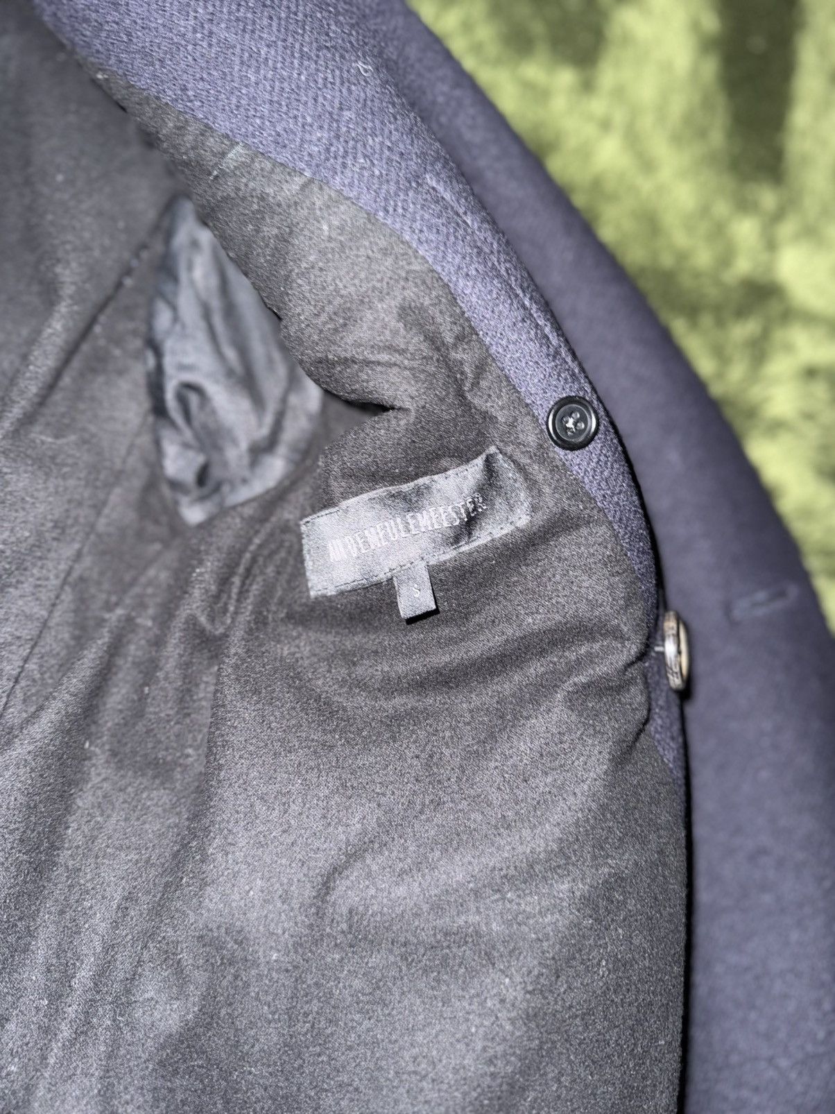 Ann Demeulemeester [S] Ann Demeulemeester Double Breasted Pleated Wool Coat Size US S / EU 44-46 / 1 - 6 Thumbnail