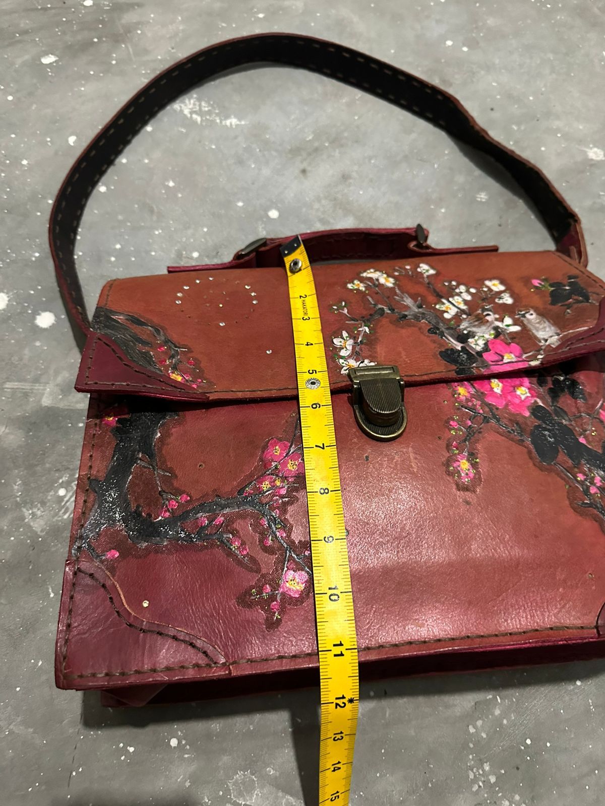 Beautiful Art Leather Bag
