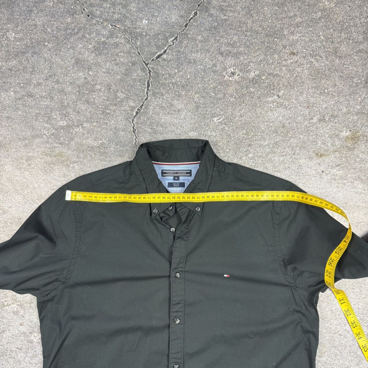 Tommy Hilfiger Premium Tommy Hilfiger Slim Fit Stretch Shirt - Size XL Size US XL / EU 56 / 4 - 6 Thumbnail