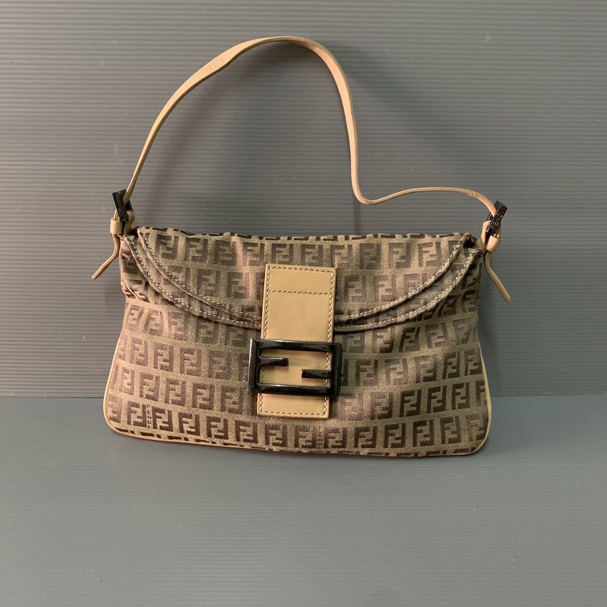 Fendi Fendi Zucchino Pochette Handbag Size ONE SIZE - 1 Thumbnail