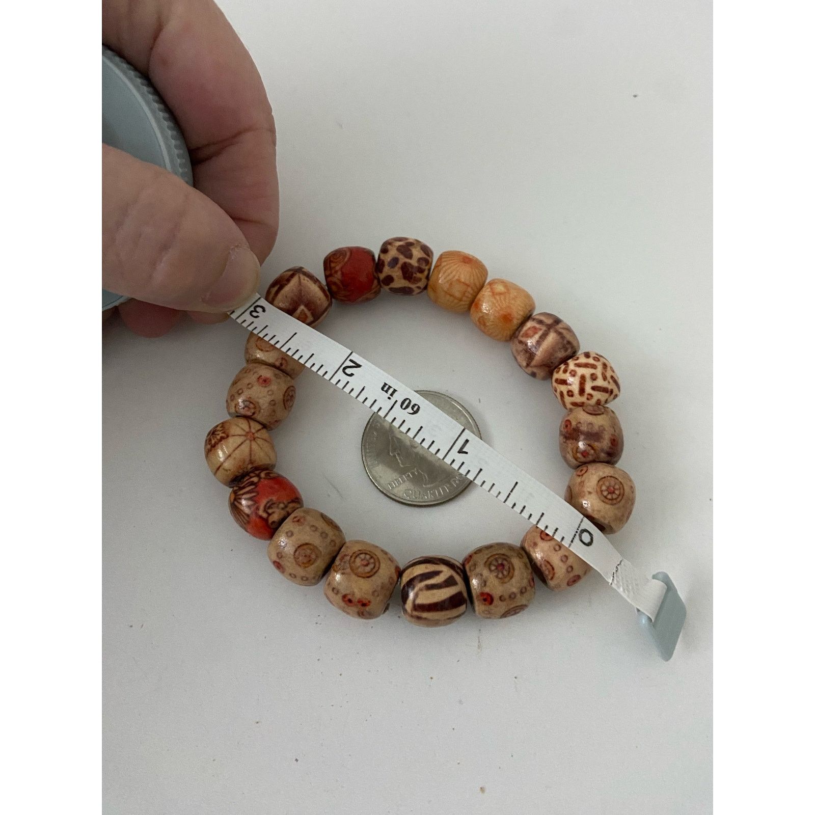 Other Handmade colorful wood bead bracelet Size ONE SIZE - 3 Thumbnail