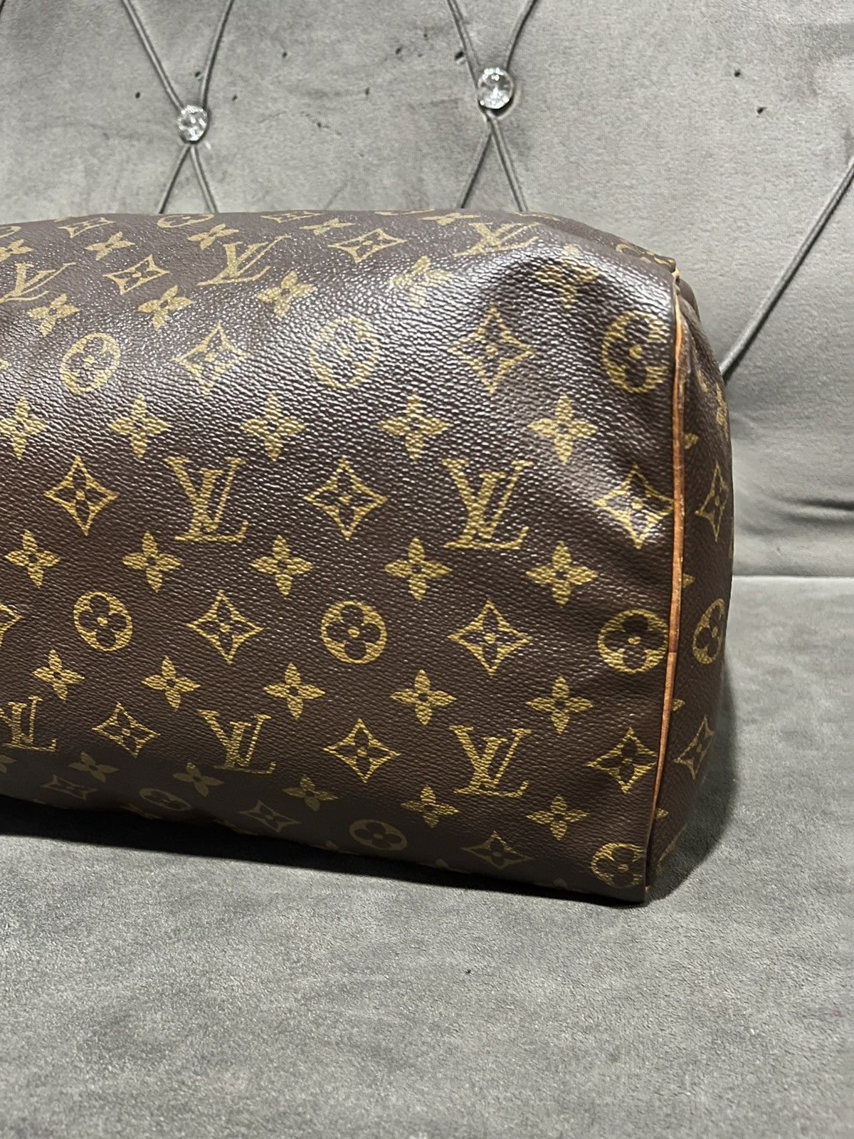 Louis Vuitton Authentic LOUIS VUITTON Monogram Speedy 40 Size ONE SIZE - 12 Thumbnail