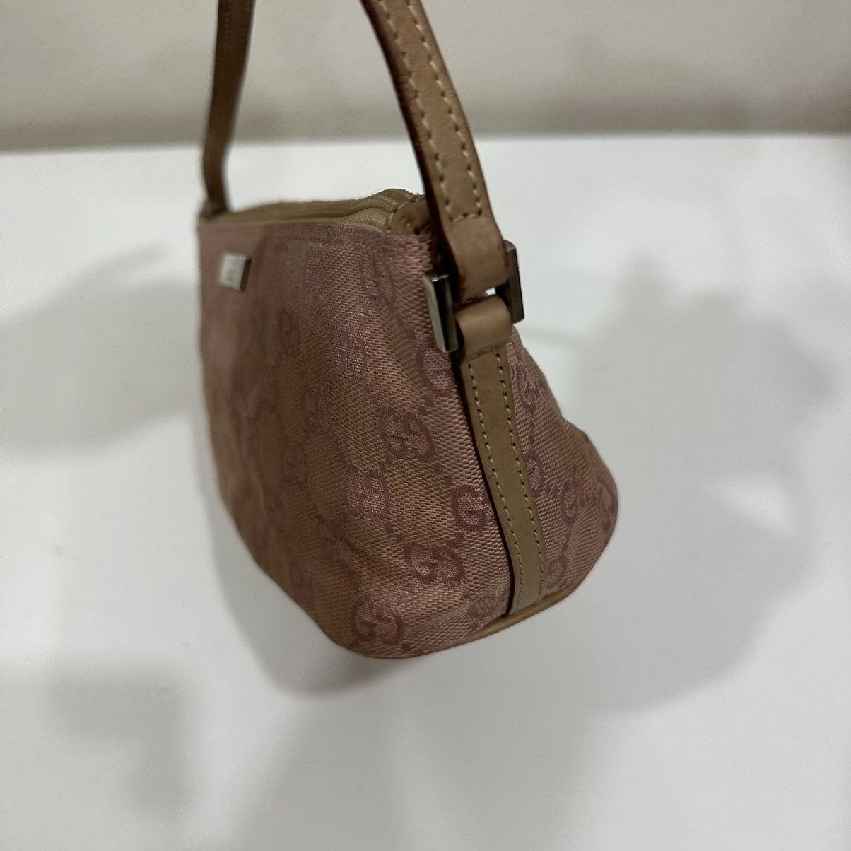 Gucci GUCCI GG CANVAS BOAT POCHETTE BAG 8 Size ONE SIZE - 5 Thumbnail