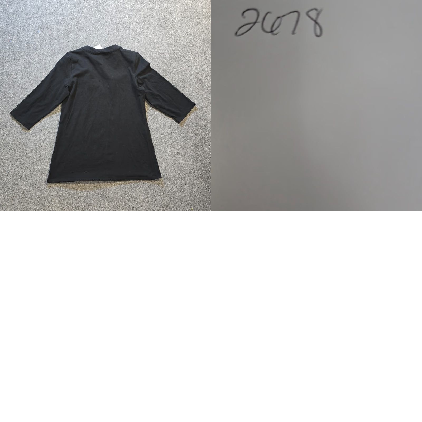 Torrid Torrid Top Womens 2X Black V Neck Cutout 3/4 Sleeve Stretch Fitted Capsule Shirt Womens Size XXL / US 16-18 / IT 52-54 - 8 Thumbnail