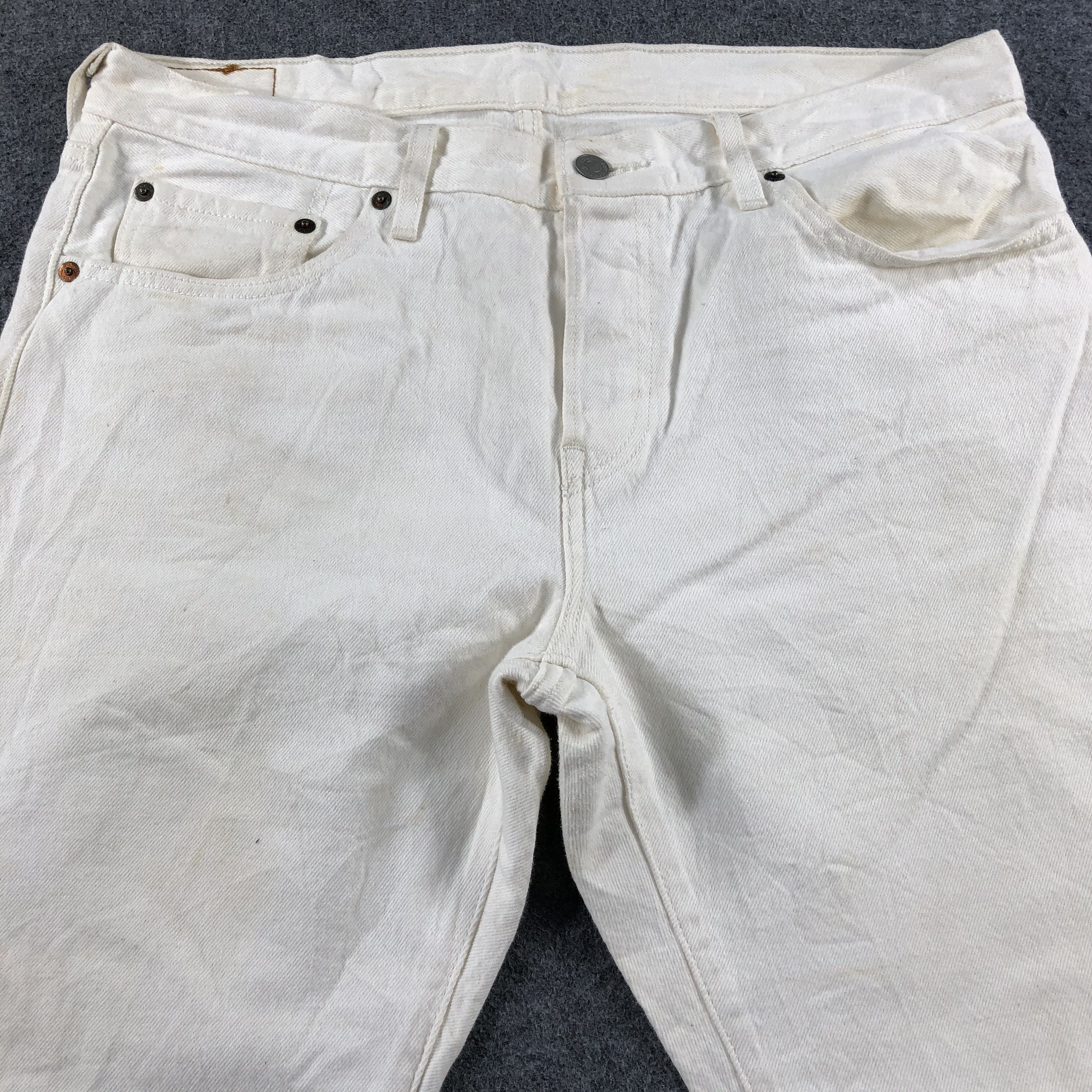 Levi's Vintage Light Wash Levis 501 Jeans-J2498 Size US 35 - 3 Thumbnail