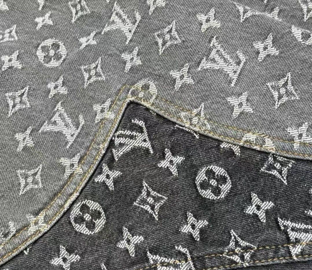 Louis Vuitton LOUIS VUITTON 36 Flower Monogram Denim Jeans Size US 36 / EU 52 - 4 Thumbnail