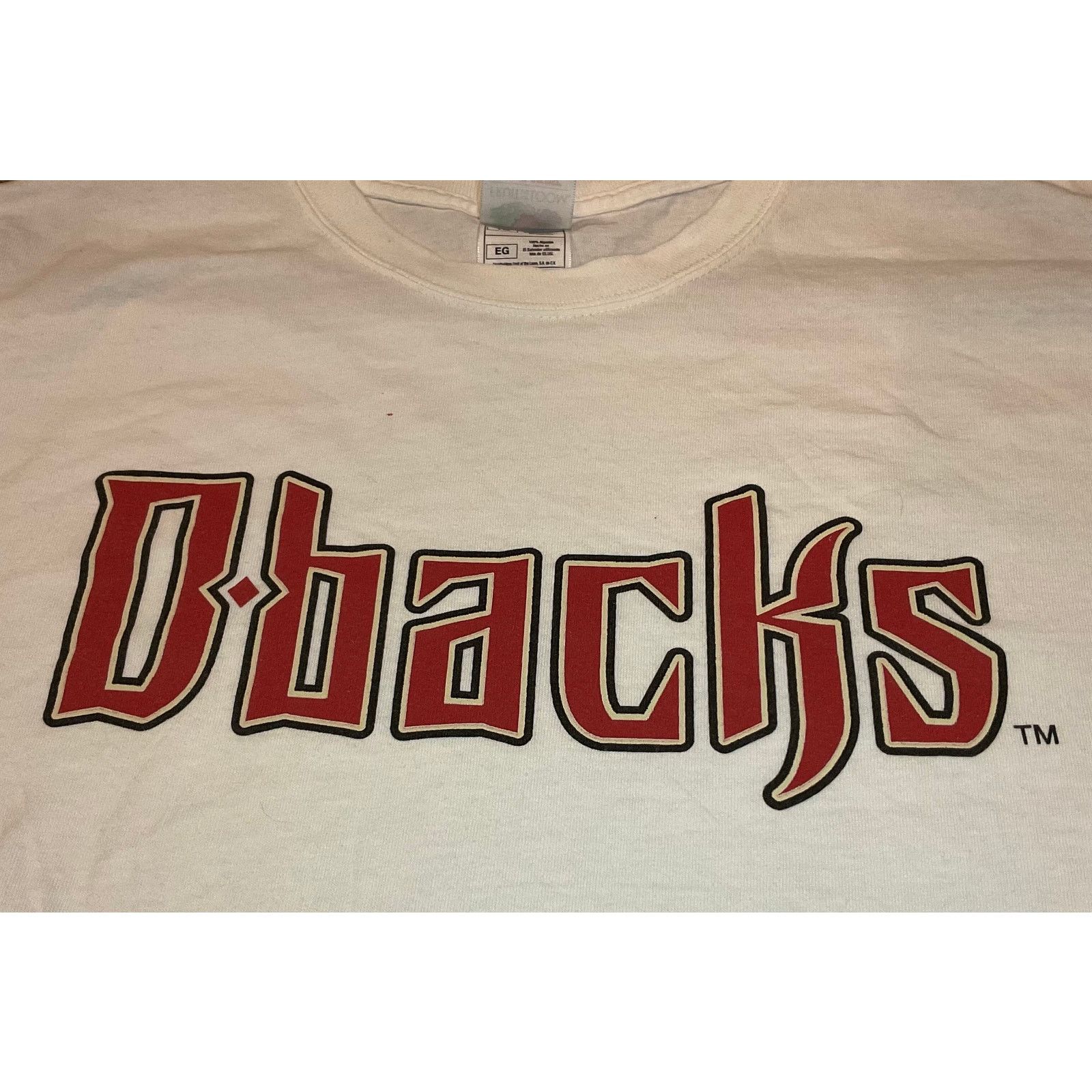 Hanes 🧢 Vintage Arizona Diamondbacks Tee – Heavy Cotton Size-XL Size US XL / EU 56 / 4 - 4 Thumbnail