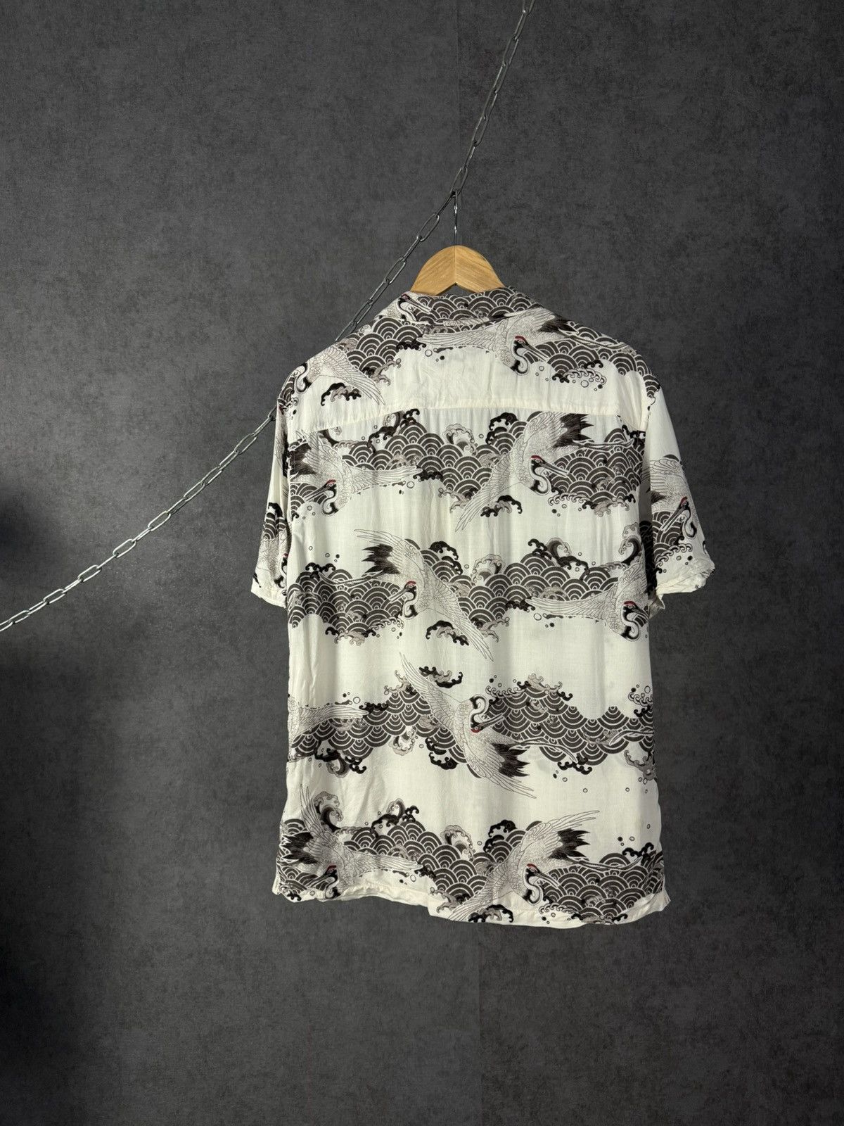 Allsaints Allsaints art crazy designer hawaiian shirt Size US M / EU 48-50 / 2 - 6 Thumbnail