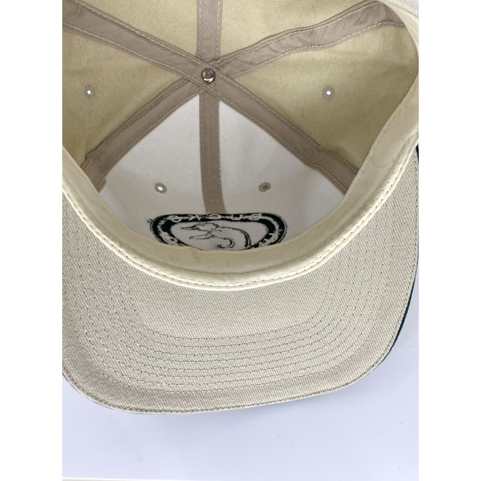 Vintage VINTAGE Ducks Unlimited Khaki SnapBack Hat Adjustable Men Khaki Green Trim 90s Outdoor Canvas Cotton Hat Size ONE SIZE - 7 Thumbnail