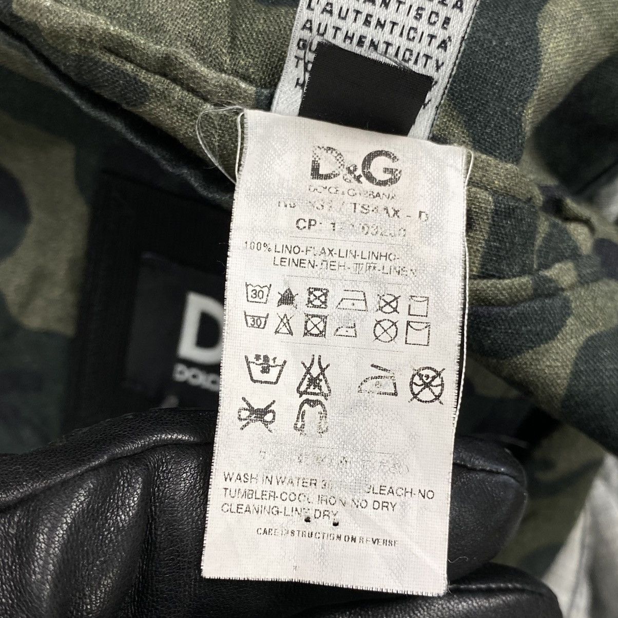 Dolce & Gabbana 2 Button Giacca Camouflage Blazer Size 44S - 8 Thumbnail