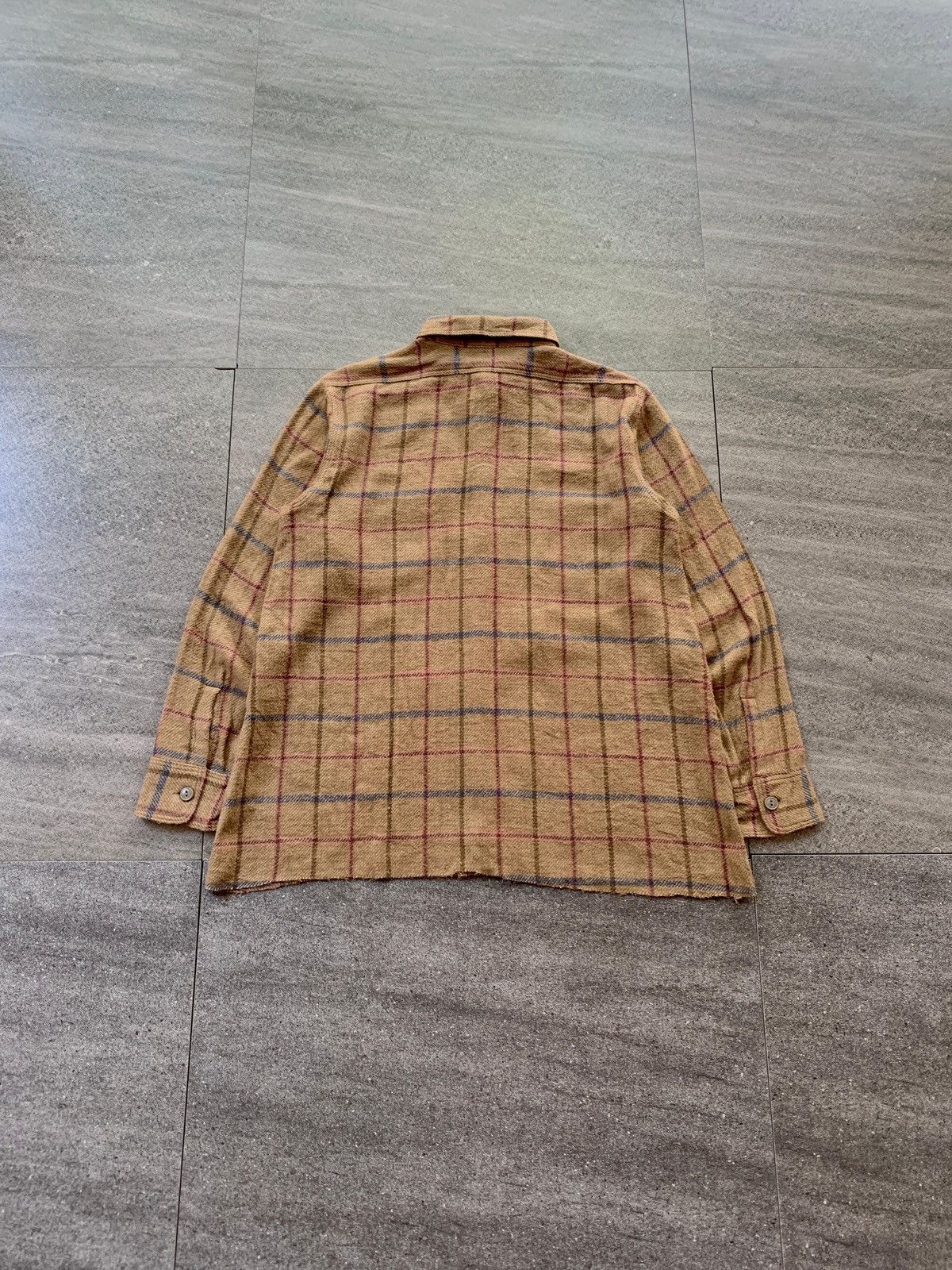 Kapital FREE TAX! Cropped Plaid Wool Ls Shirt Size US S / EU 44-46 / 1 - 5 Thumbnail