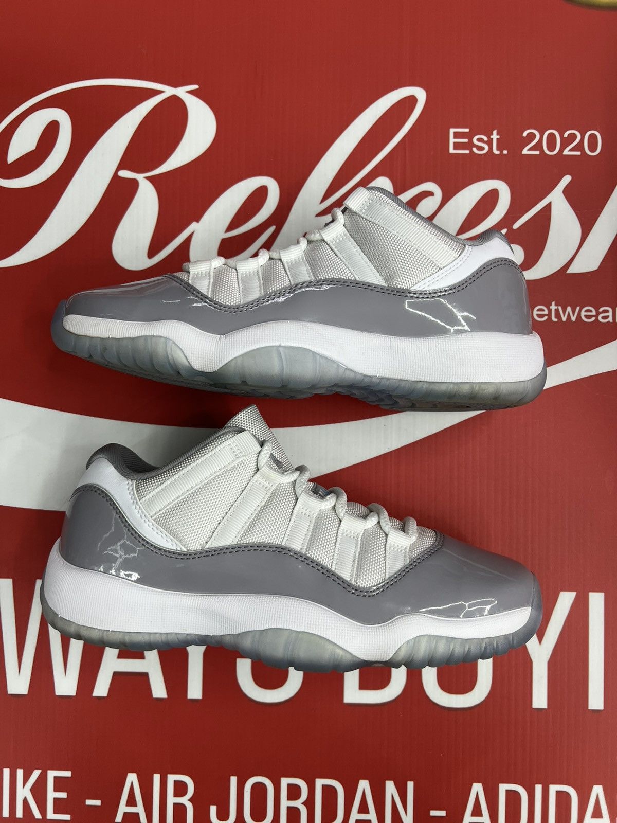 Jordan Brand Air Jordan 11 Low Cement Grey Size 6Y Size US 6 / EU 39 - 2 Thumbnail