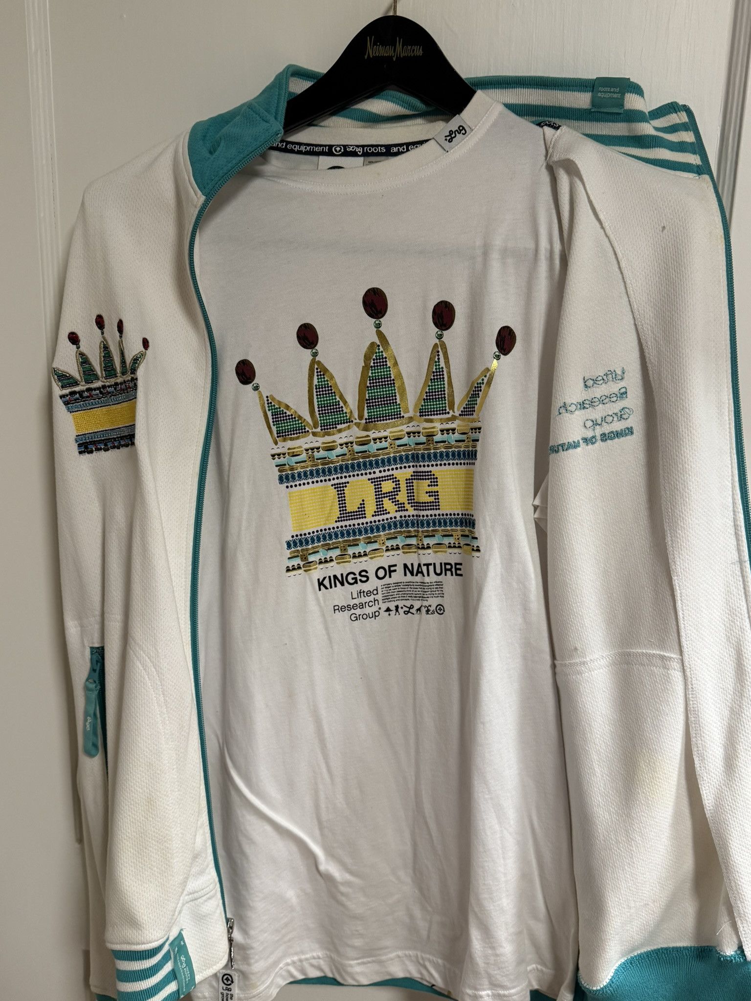LRG LRG- Matching Jacket and Tee Shirt Size US L / EU 52-54 / 3 - 6 Thumbnail