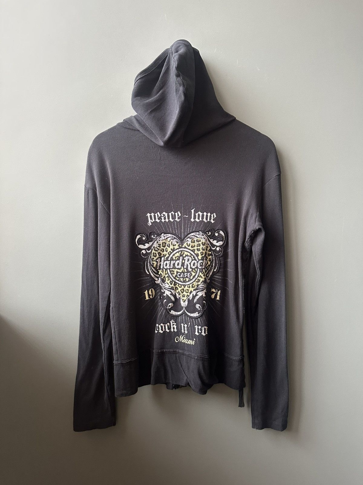 Hard Rock Cafe Hard Rock Cafe Zip Cotton Hoodie Size XL Size XL / US 12-14 / IT 48-50 - 5 Thumbnail
