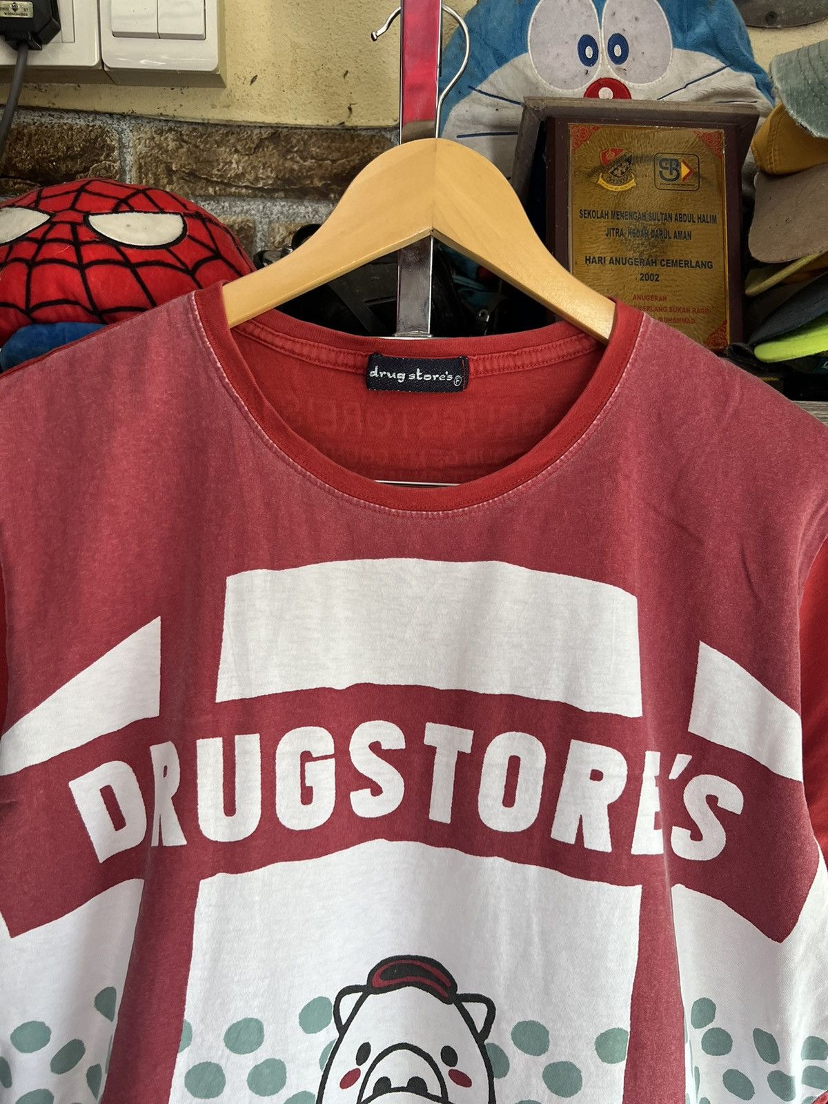 Japanese Brand 🔥Drugstore’s Fullprint Tee Size US L / EU 52-54 / 3 - 3 Thumbnail