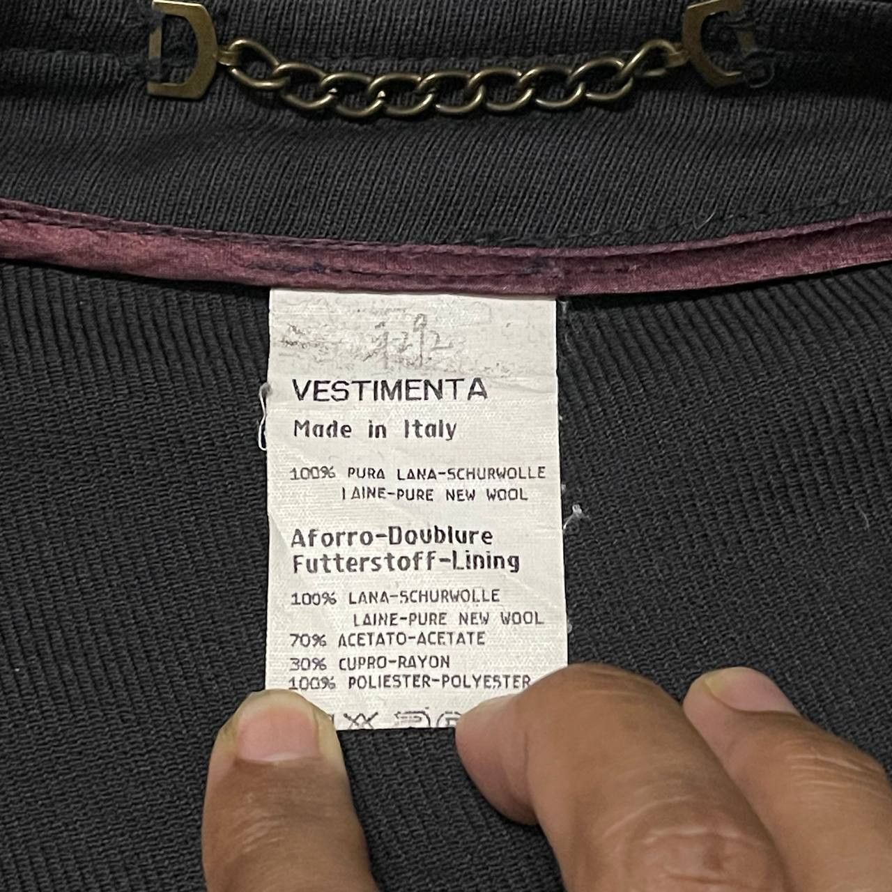 Other Vintage Hilton Vestimenta Hooded Coat Jacket with No Lining Size US XL / EU 56 / 4 - 9 Thumbnail