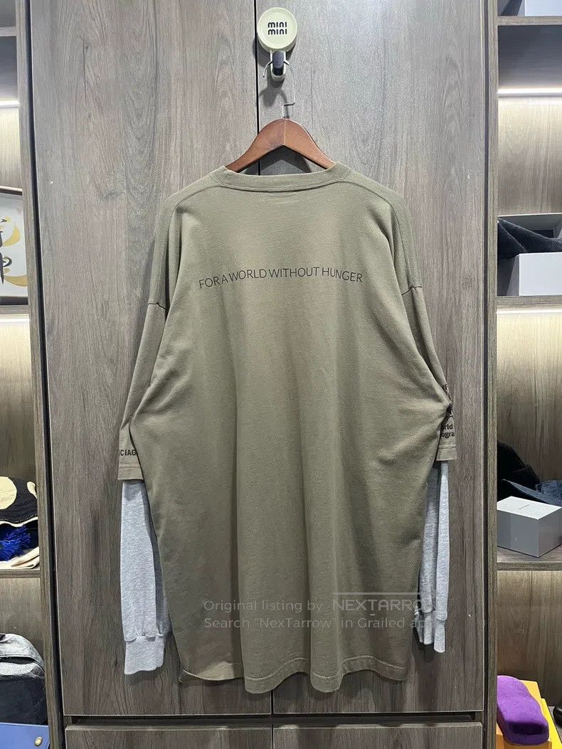 Balenciaga Balenciaga Grain print long sleeve Size US M / EU 48-50 / 2 - 2 Thumbnail