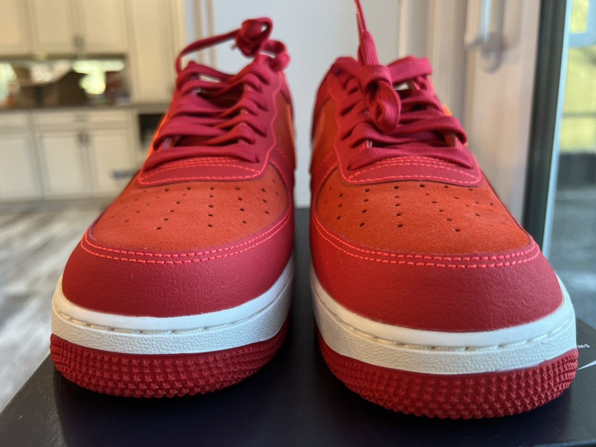 Nike Nike Air Force 1 ‘07 ATL Size 9.5 FD8306-657 Atlanta Red Size US 9.5 / EU 42-43 - 3 Thumbnail