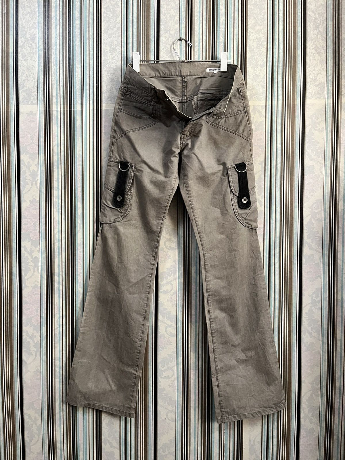 semanticdesign 1990s flared cargo pockets #H1 Size US 28 / EU 44 - 5 Thumbnail